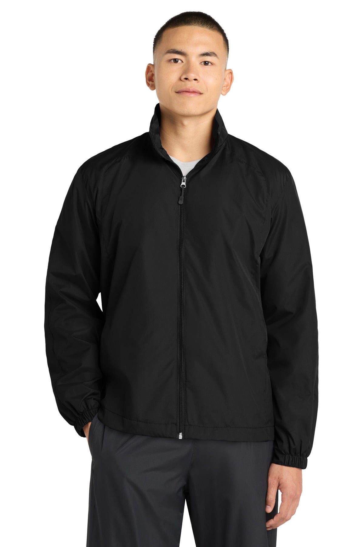Custom Embroidery or DTF Print - Sport-Tek ®  Full-Zip Wind Jacket. JST70