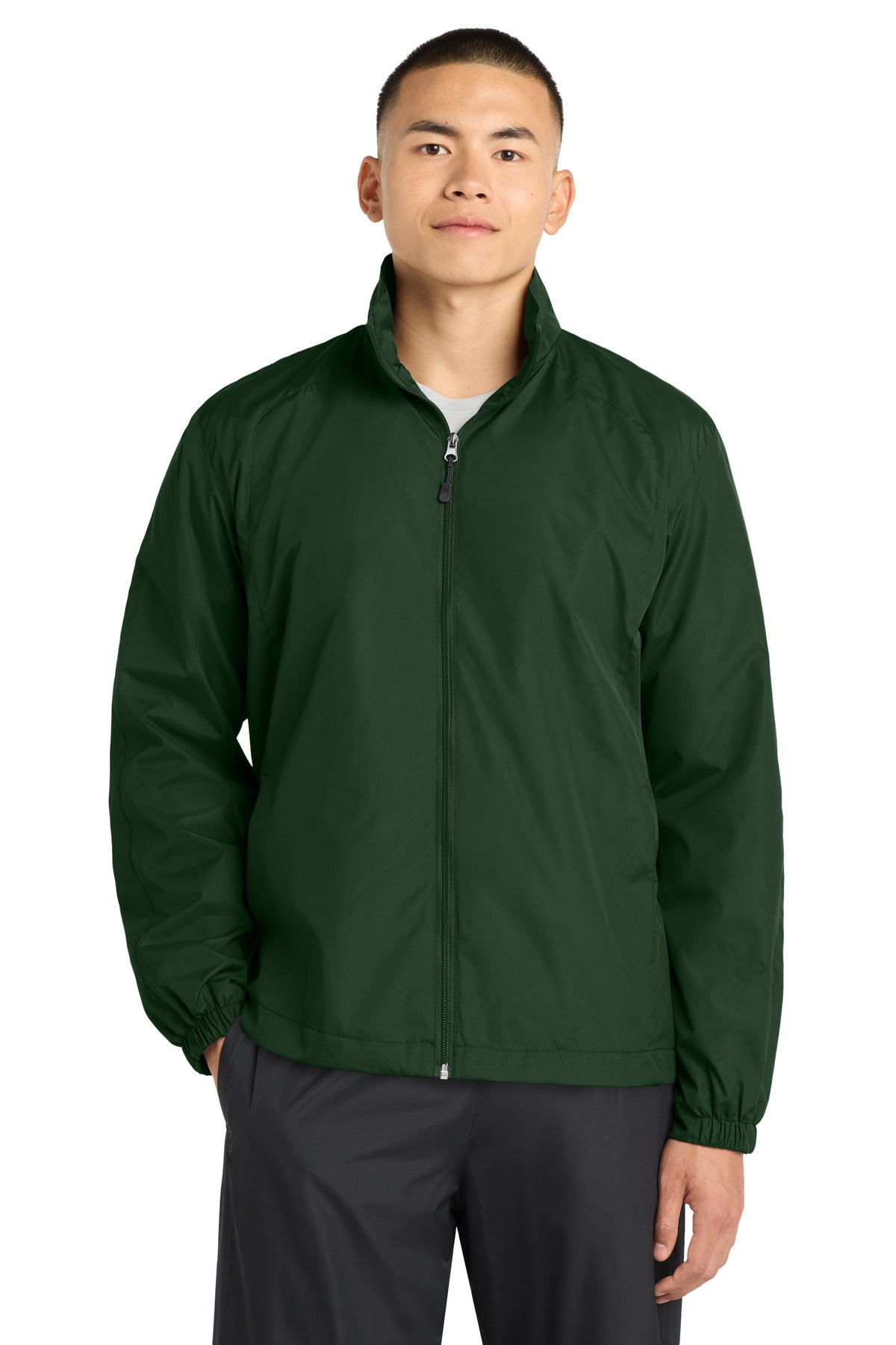 Custom Embroidery or DTF Print - Sport-Tek ®  Full-Zip Wind Jacket. JST70