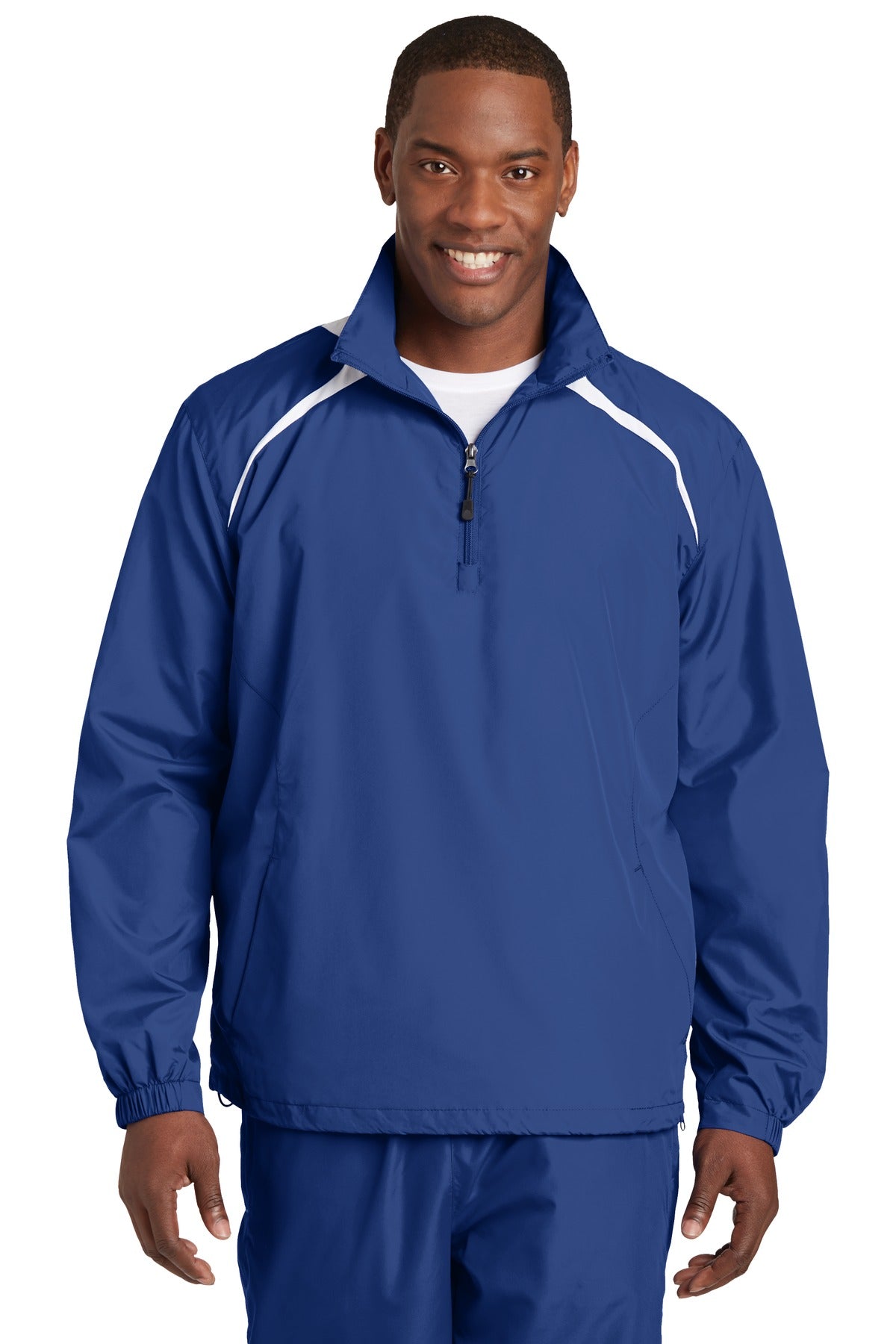 Custom Embroidered - Sport-Tek® 1/2-Zip Wind Shirt. JST75