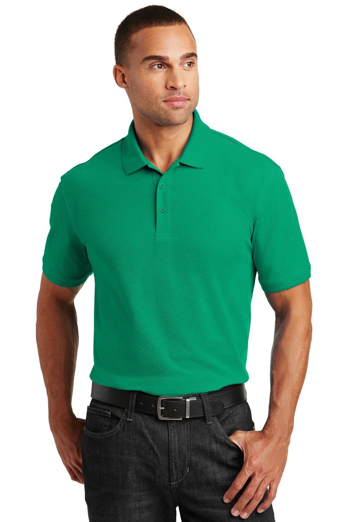 Custom Embroidery or DTF Print - Port Authority ®  Core Classic Pique Polo. K100