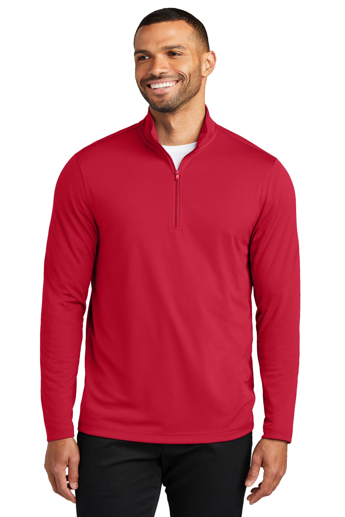 Custom Embroidery or DTF Print - Port Authority ®  Dry Zone ®  UV Micro-Mesh 1/4-Zip K112