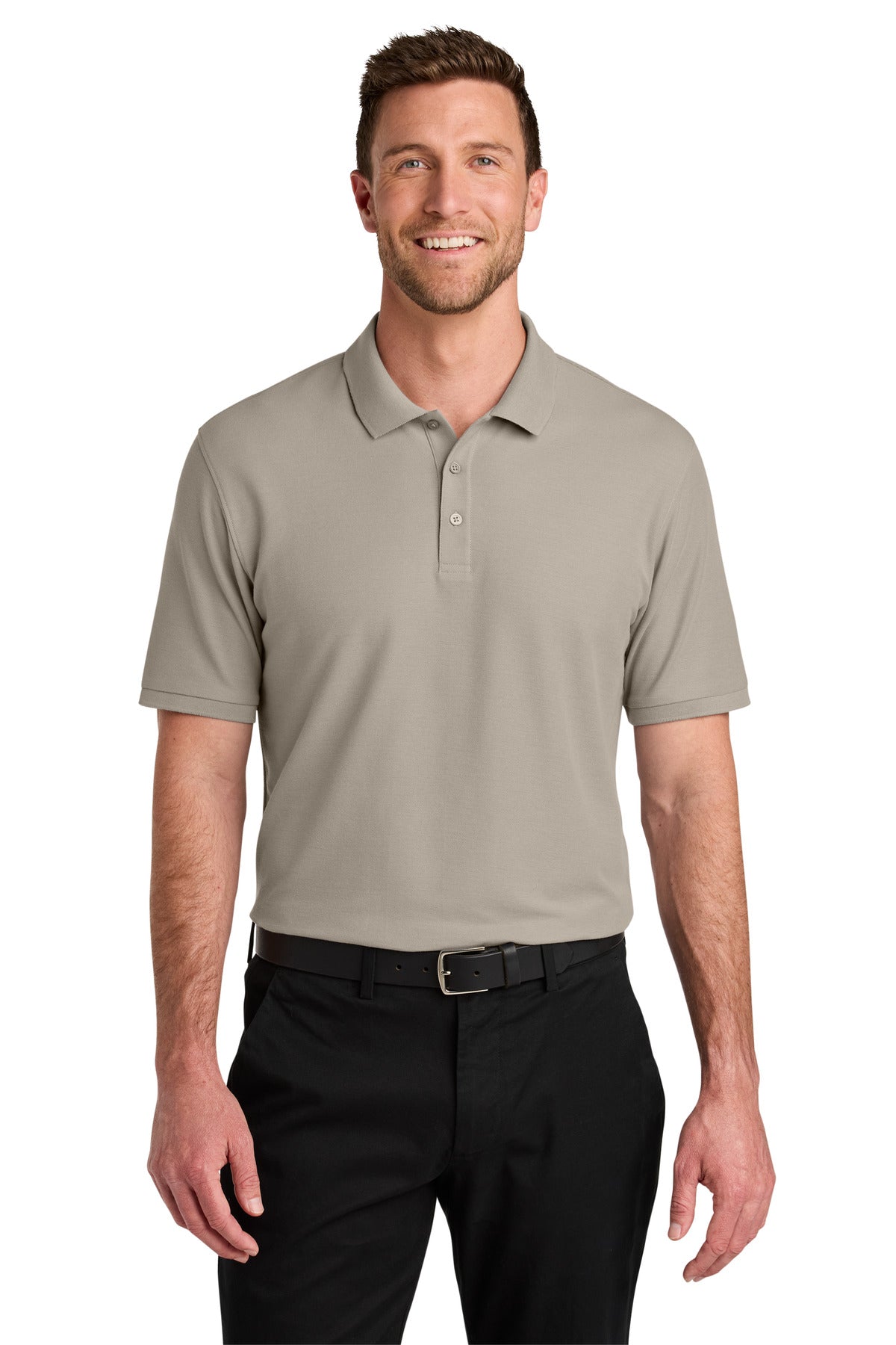 Custom Embroidery or DTF Print - Port Authority ®  Wearever Signature Pique Polo K200