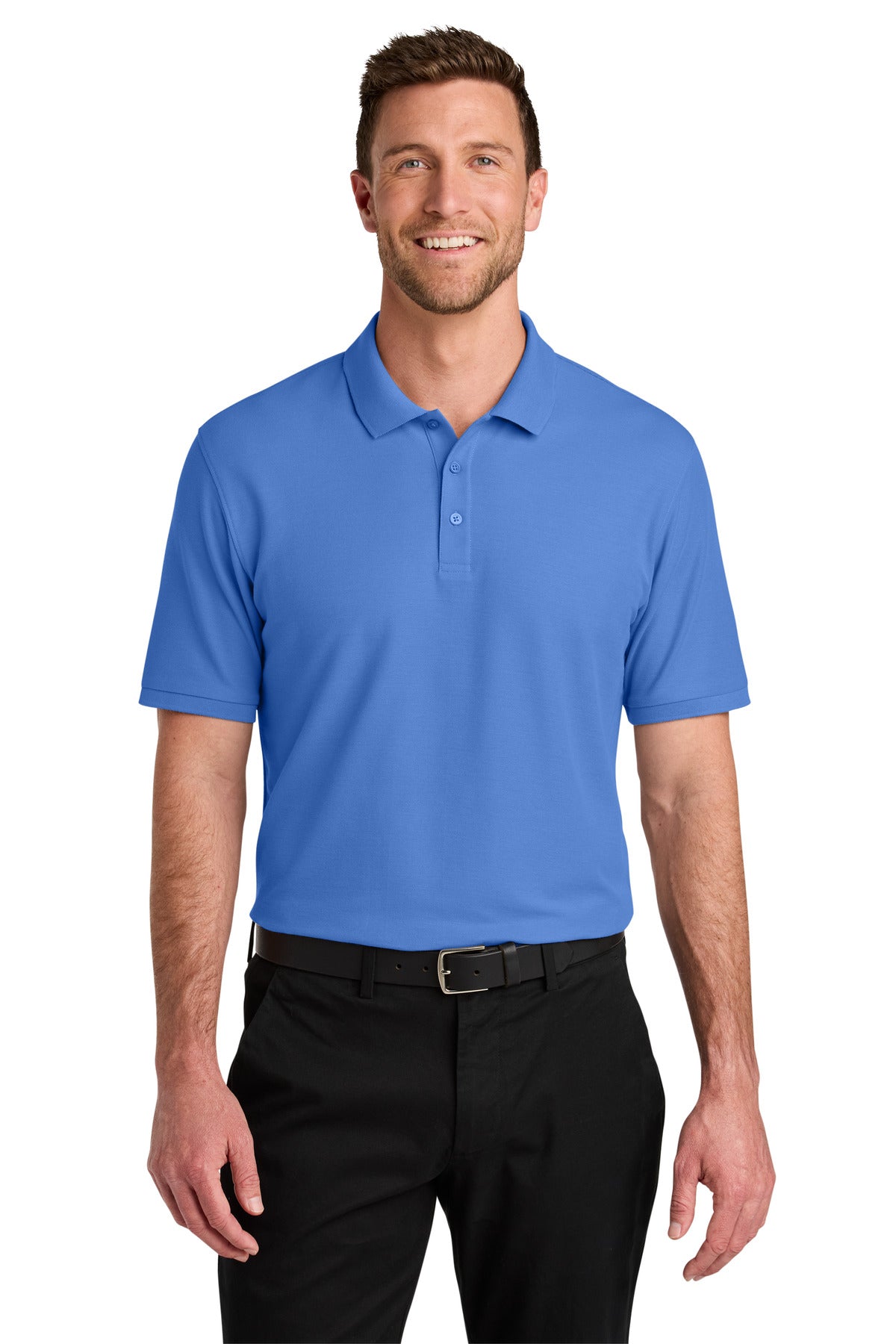 Custom Embroidery or DTF Print - Port Authority ®  Wearever Signature Pique Polo K200