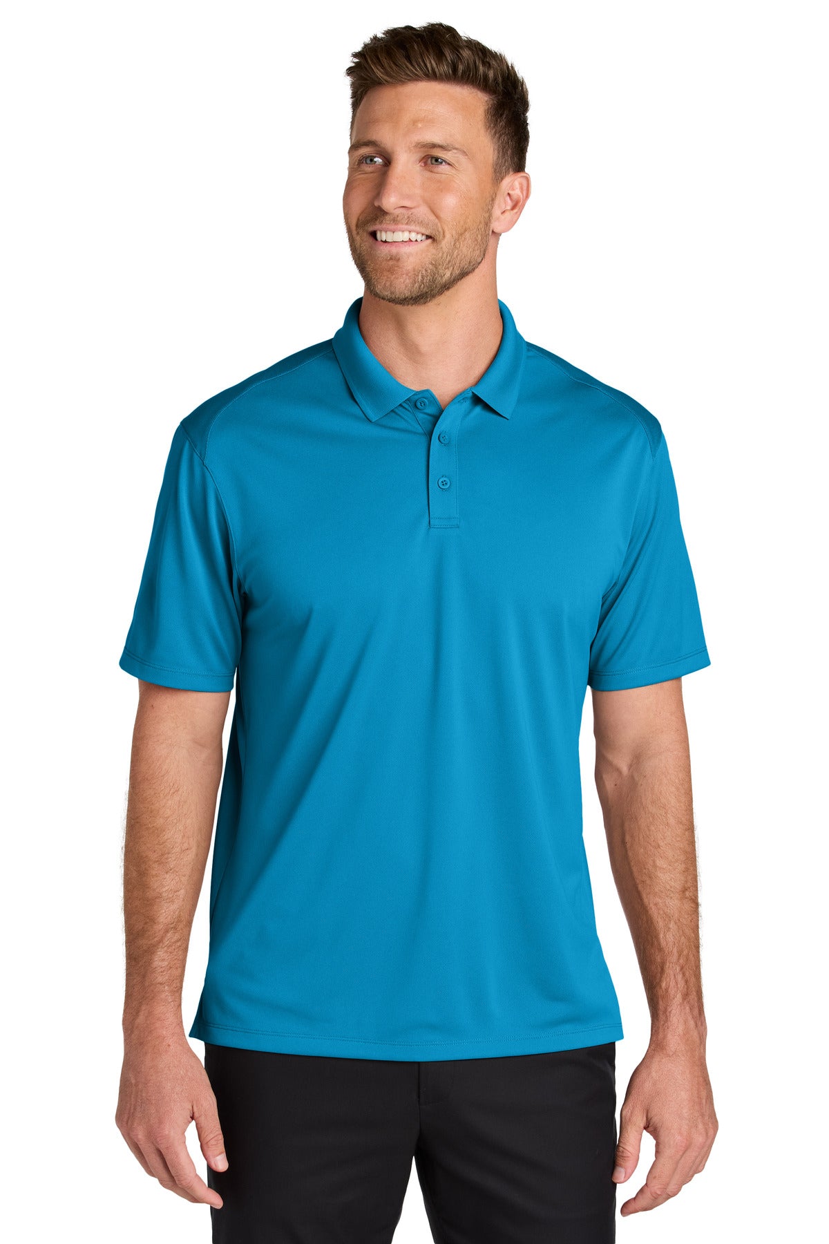 Custom Embroidery or DTF Print - Port Authority ®  Wearever Performance Pique Polo K240