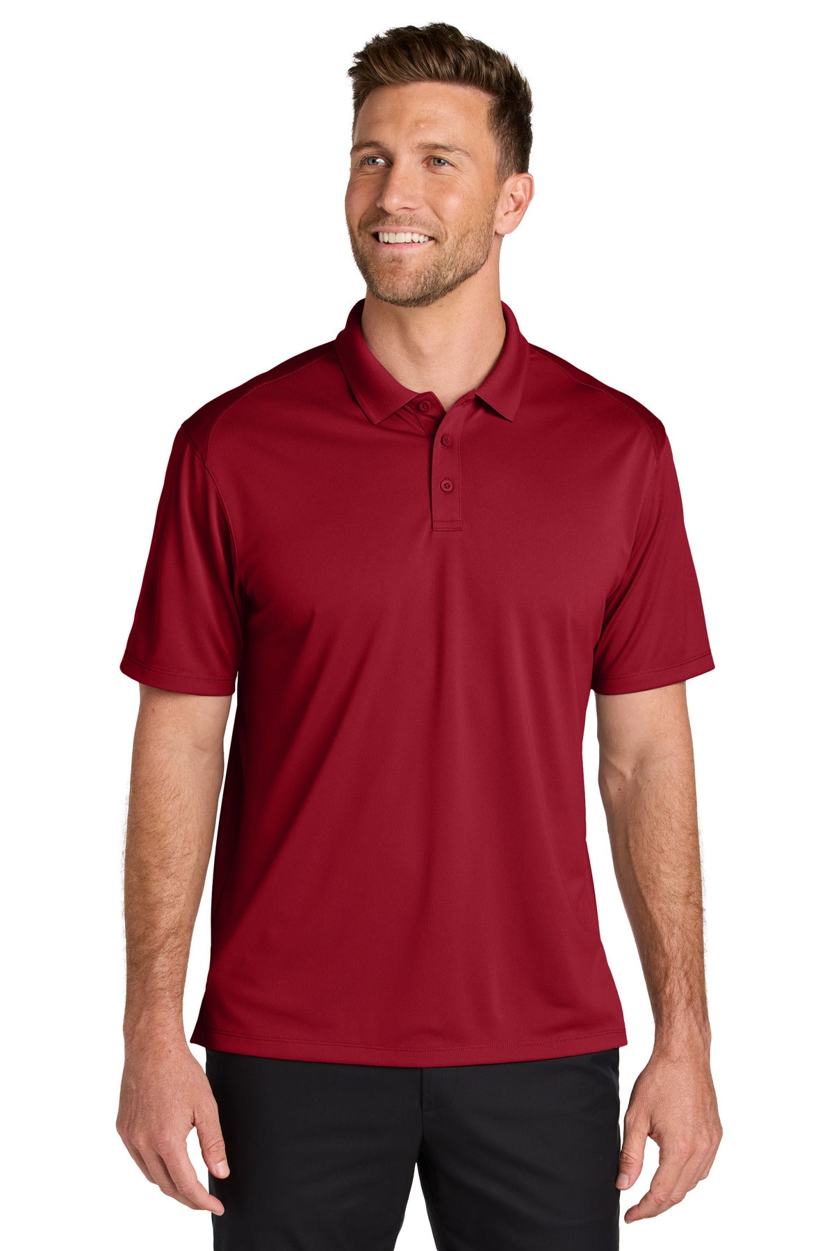 Custom Embroidery or DTF Print - Port Authority ®  Wearever Performance Pique Polo K240
