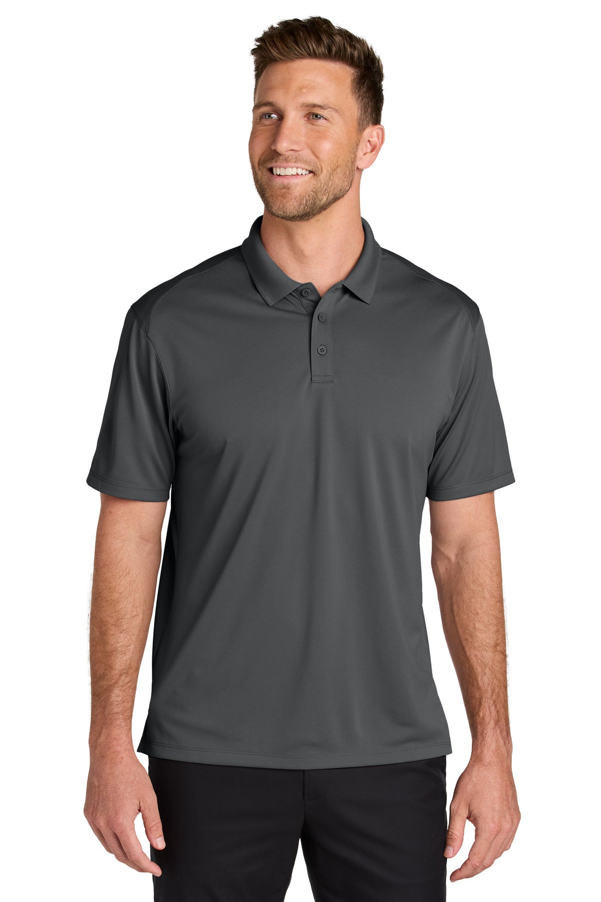 Custom Embroidery or DTF Print - Port Authority ®  Wearever Performance Pique Polo K240
