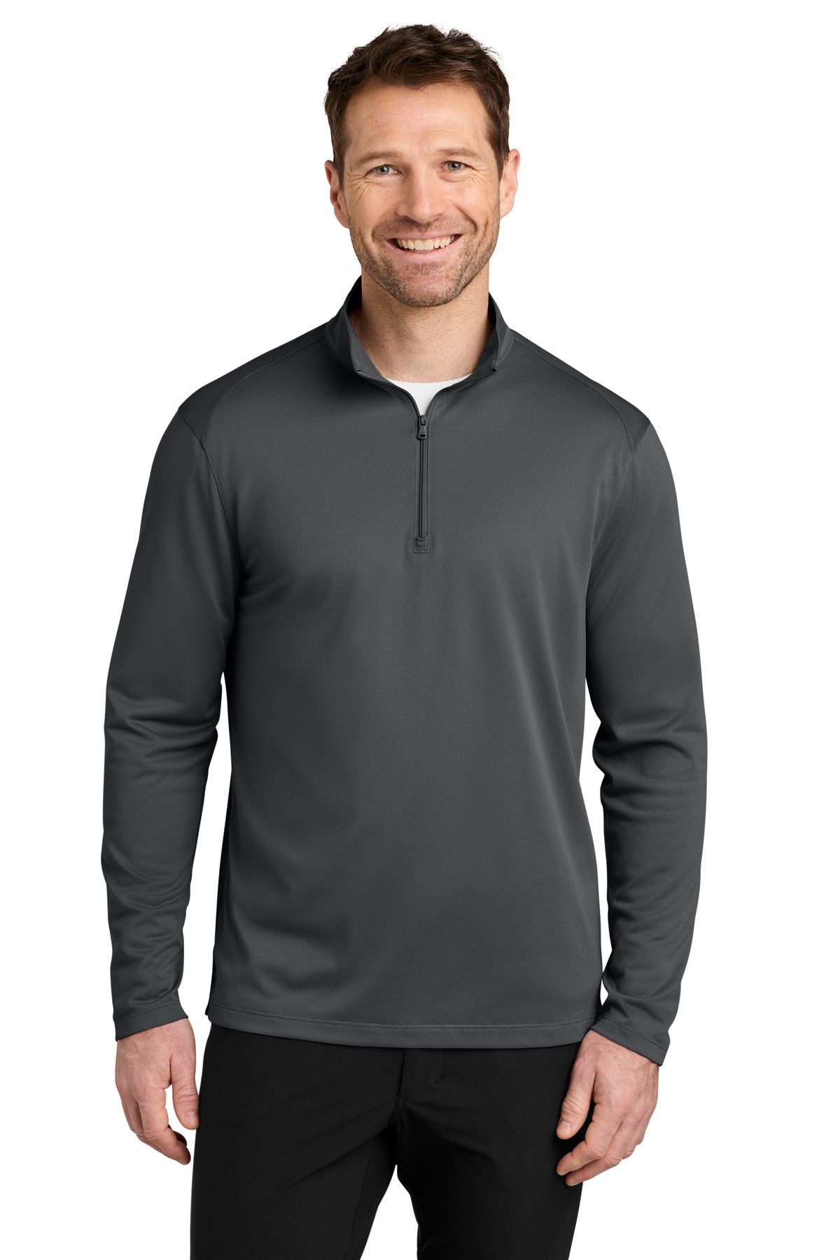 Custom Embroidery or DTF Print - Port Authority ®  Wearever Performance Pique 1/4-Zip K241