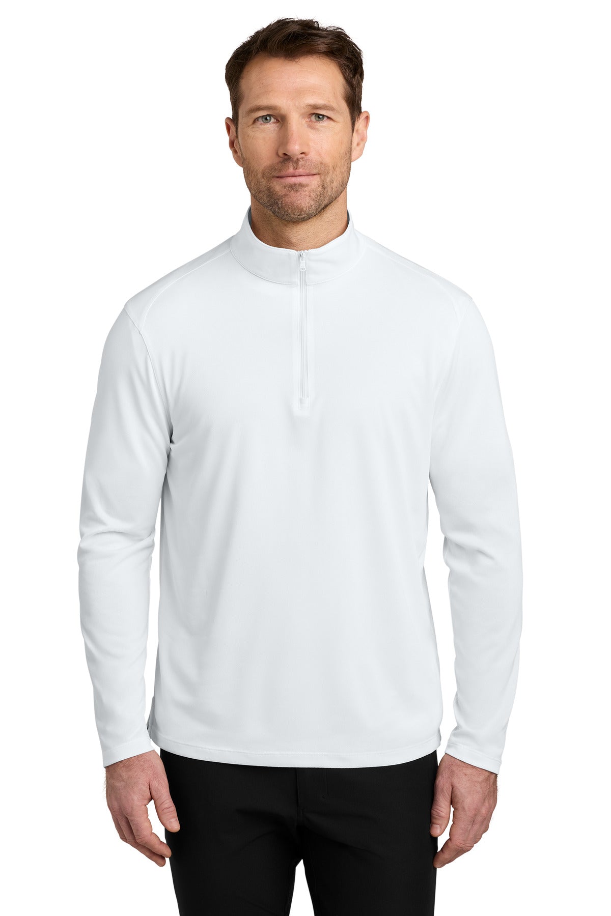 Custom Embroidery or DTF Print - Port Authority ®  Wearever Performance Pique 1/4-Zip K241