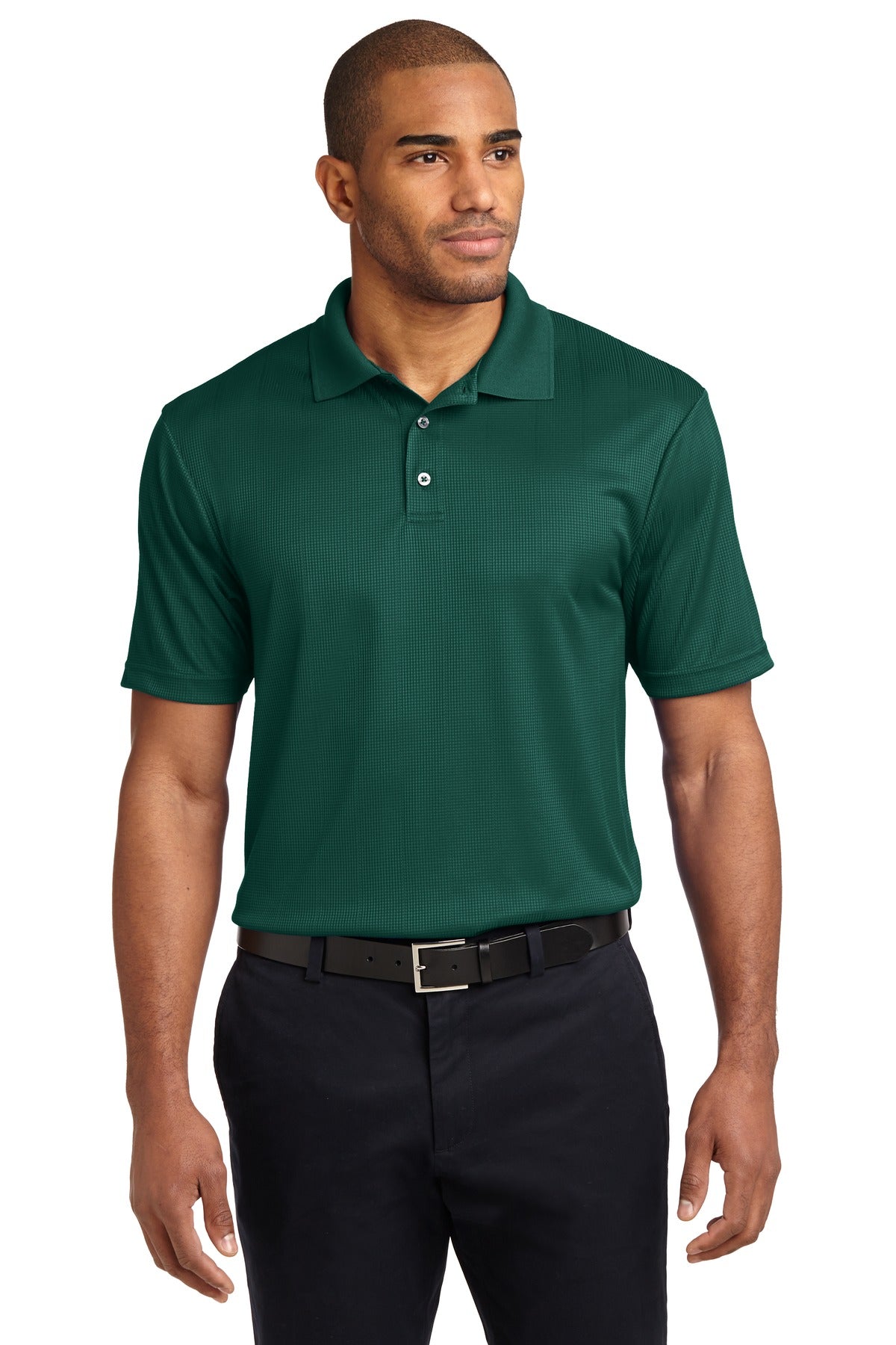 Custom Embroidered - Port Authority© Performance Fine Jacquard Polo. K528