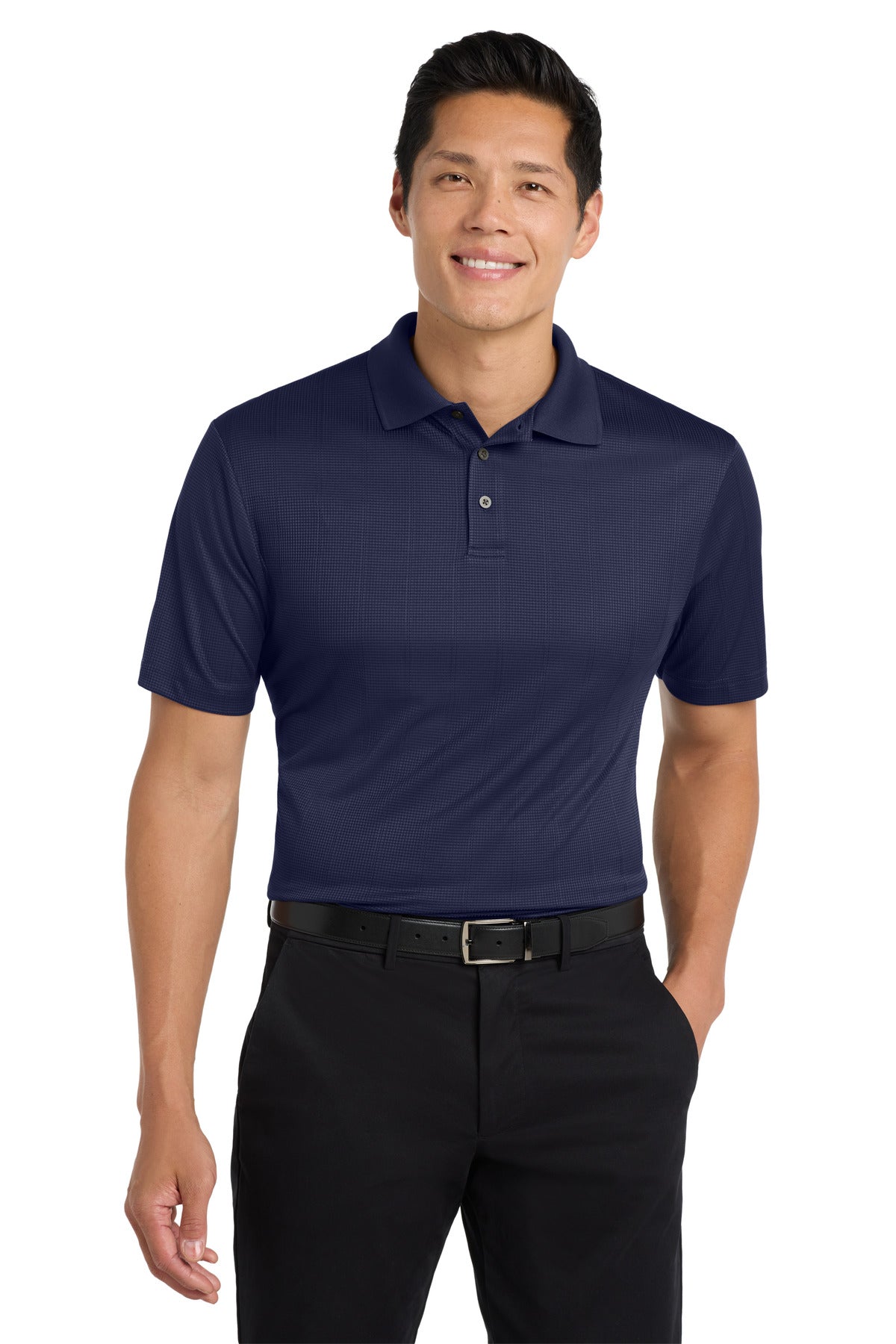 Custom Embroidery or DTF Print - Port Authority ®  Performance Fine Jacquard Polo. K528