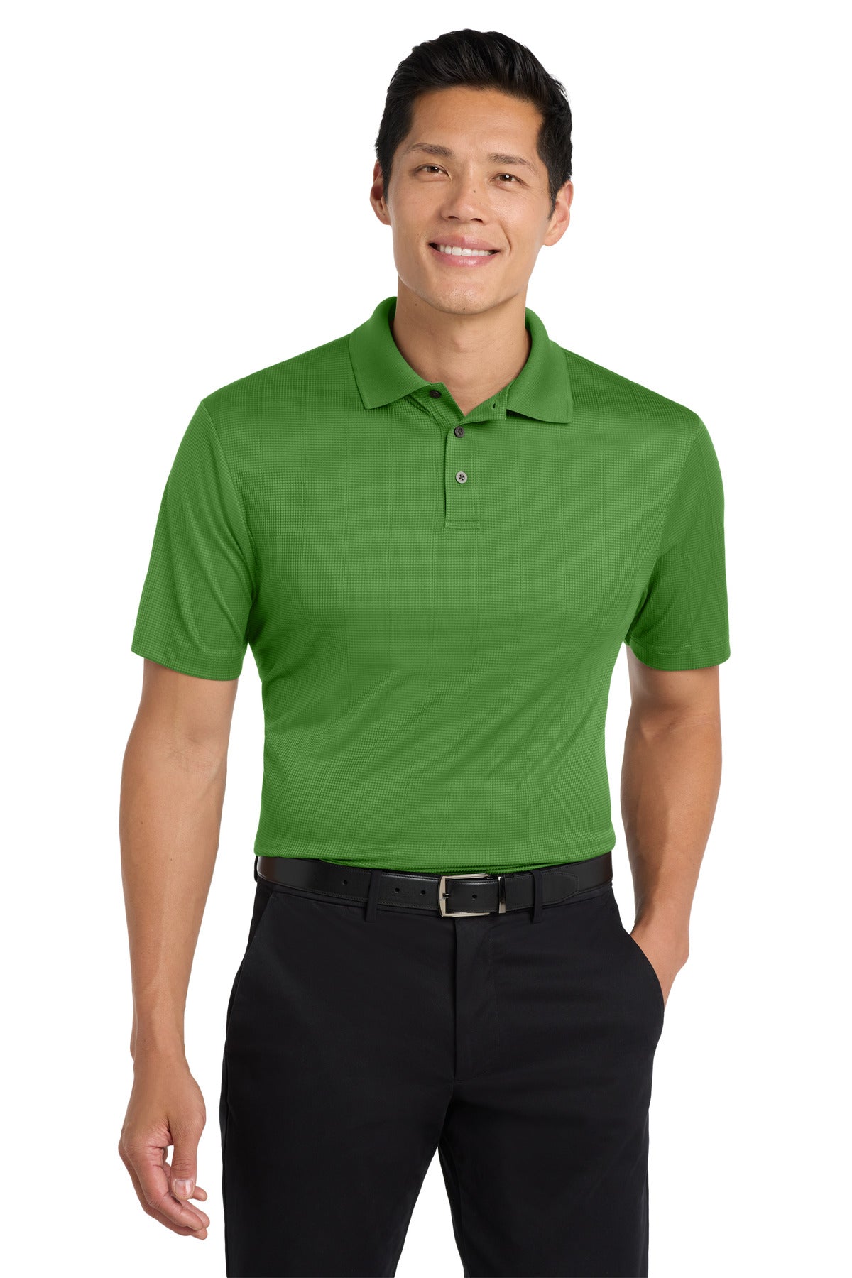 Custom Embroidery or DTF Print - Port Authority ®  Performance Fine Jacquard Polo. K528