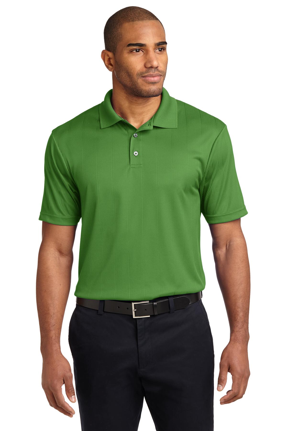 Custom Embroidered - Port Authority© Performance Fine Jacquard Polo. K528