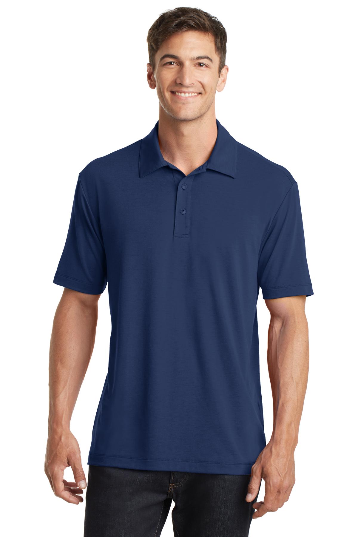 Custom Embroidered - Port Authority© Cotton Touch© Performance Polo. K568