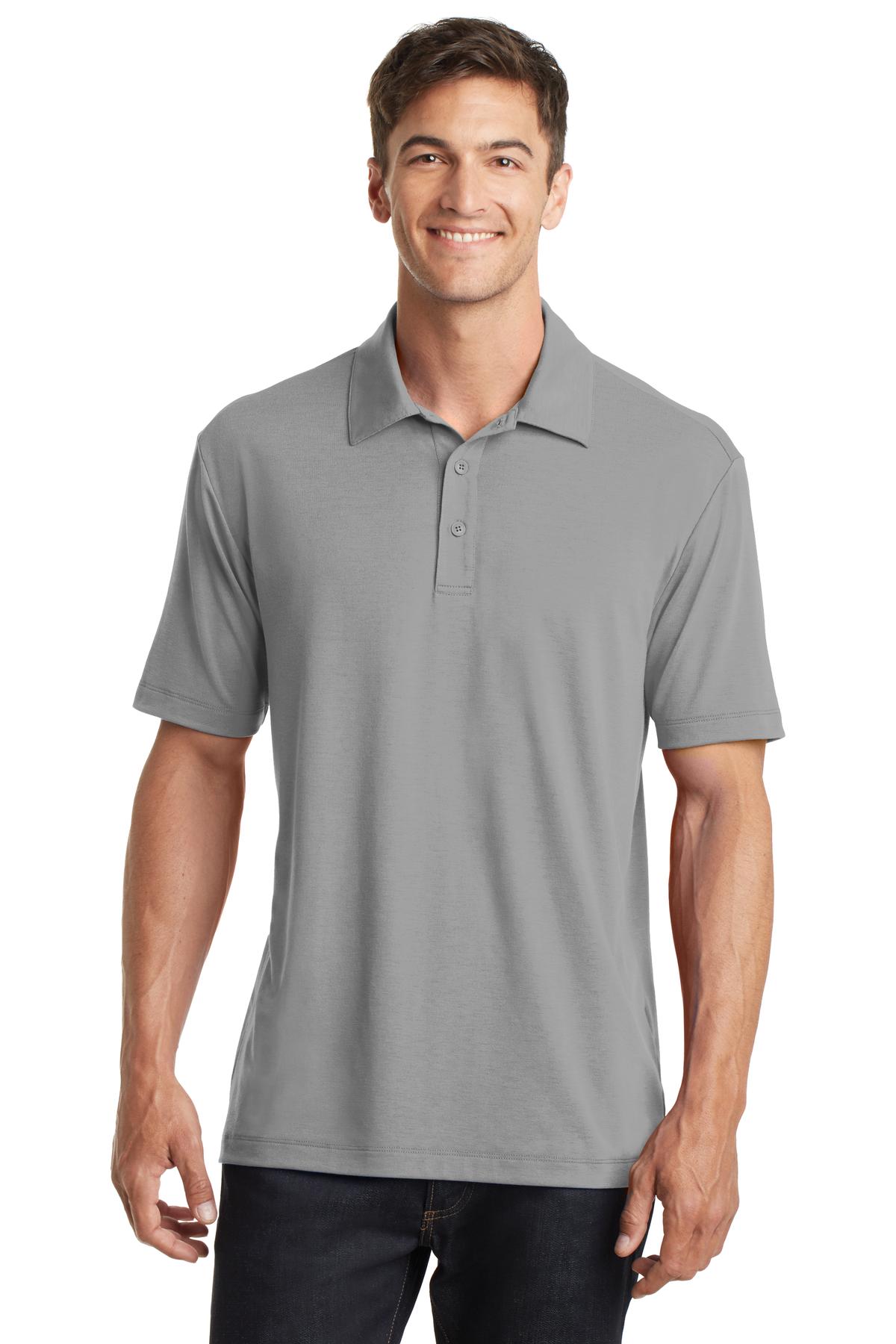 Custom Embroidered - Port Authority© Cotton Touch© Performance Polo. K568