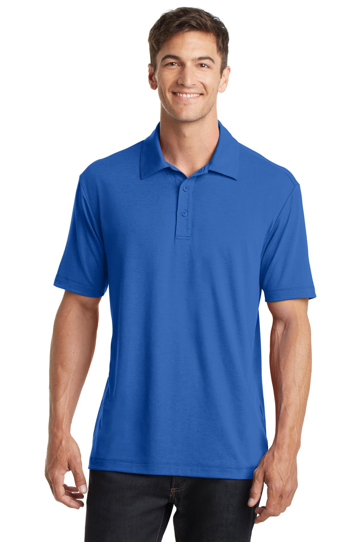 Custom Embroidered - Port Authority© Cotton Touch© Performance Polo. K568