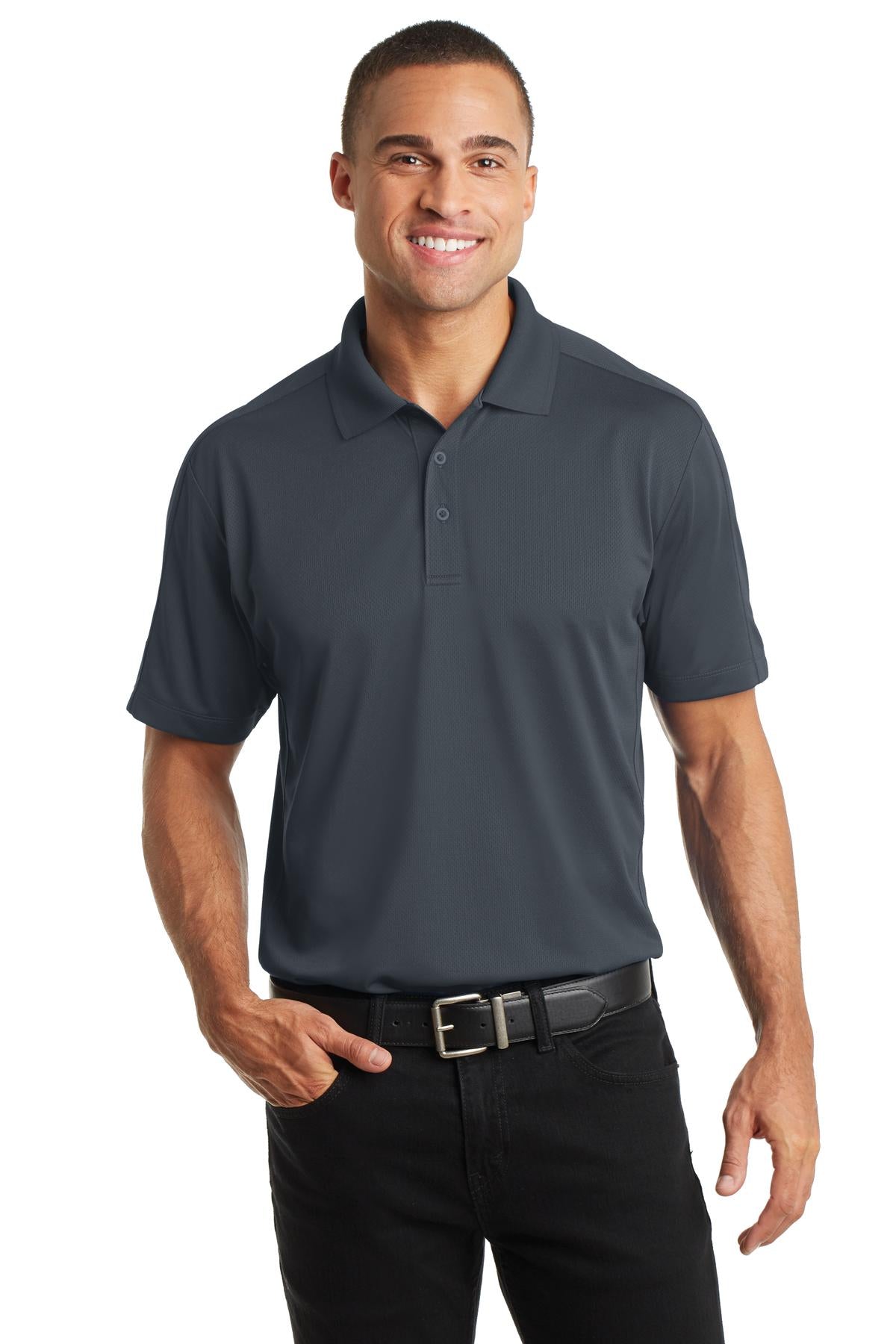Custom Embroidered - Port Authority© Diamond Jacquard Polo. K569