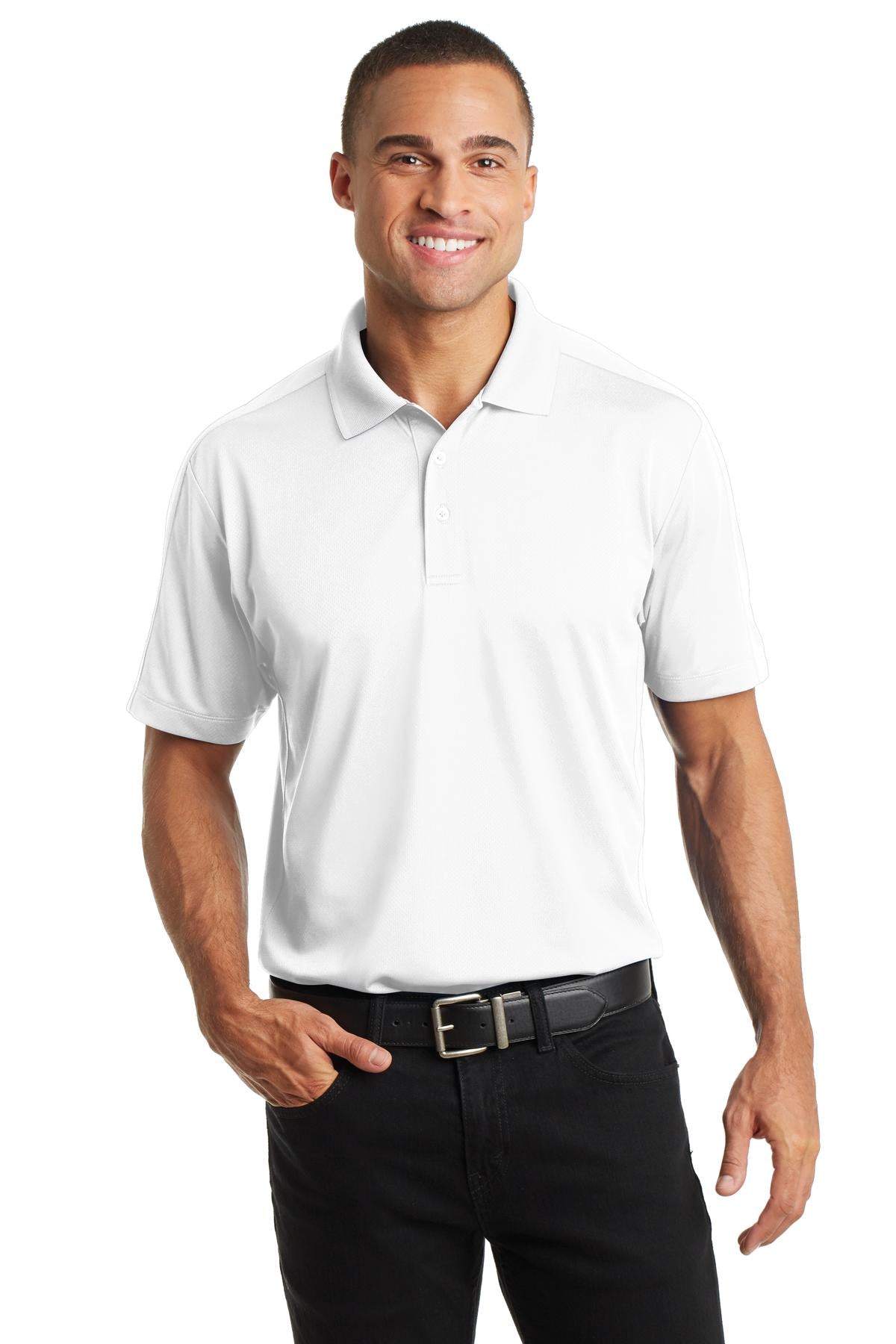 Custom Embroidered - Port Authority© Diamond Jacquard Polo. K569