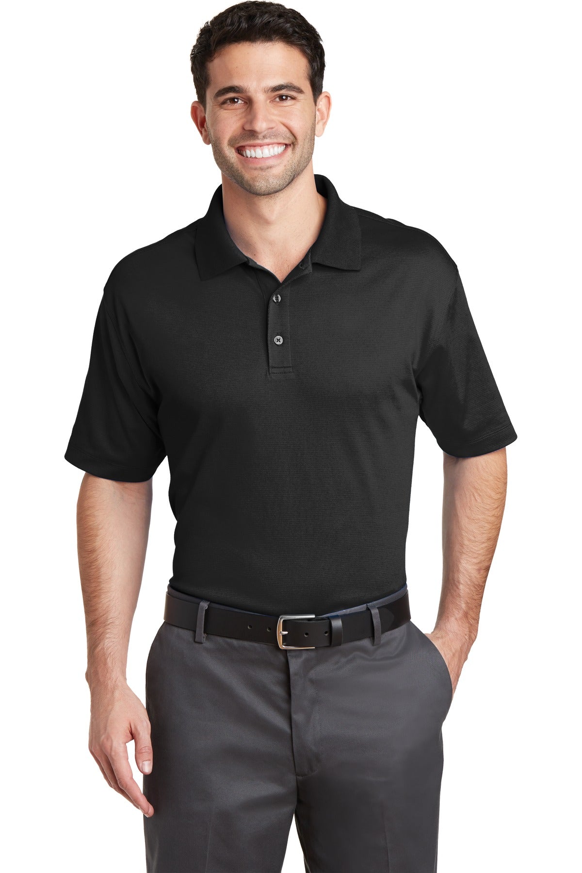 Custom Embroidered - Port Authority© Rapid Dry© Mesh Polo. K573