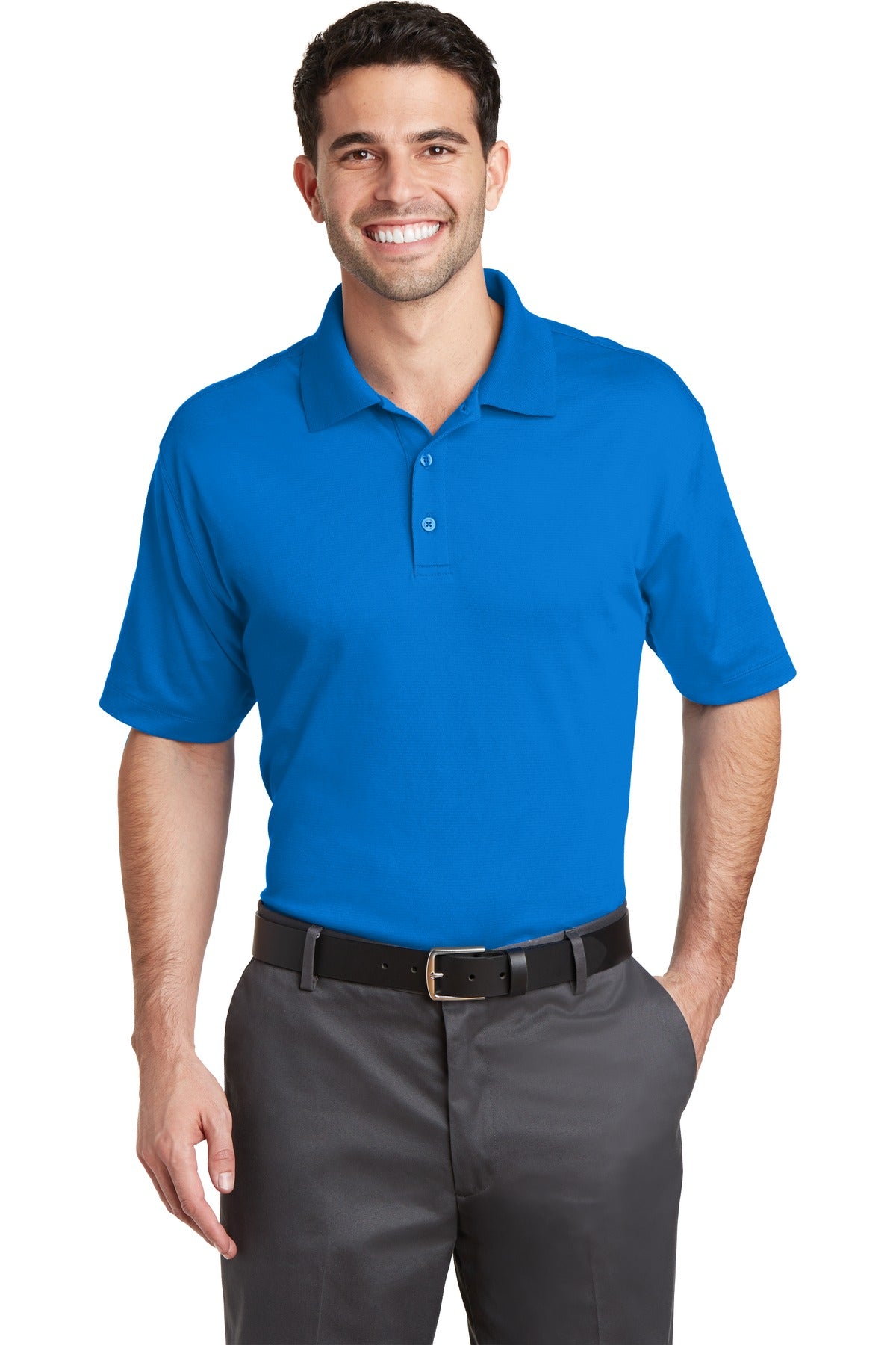 Custom Embroidered - Port Authority© Rapid Dry© Mesh Polo. K573
