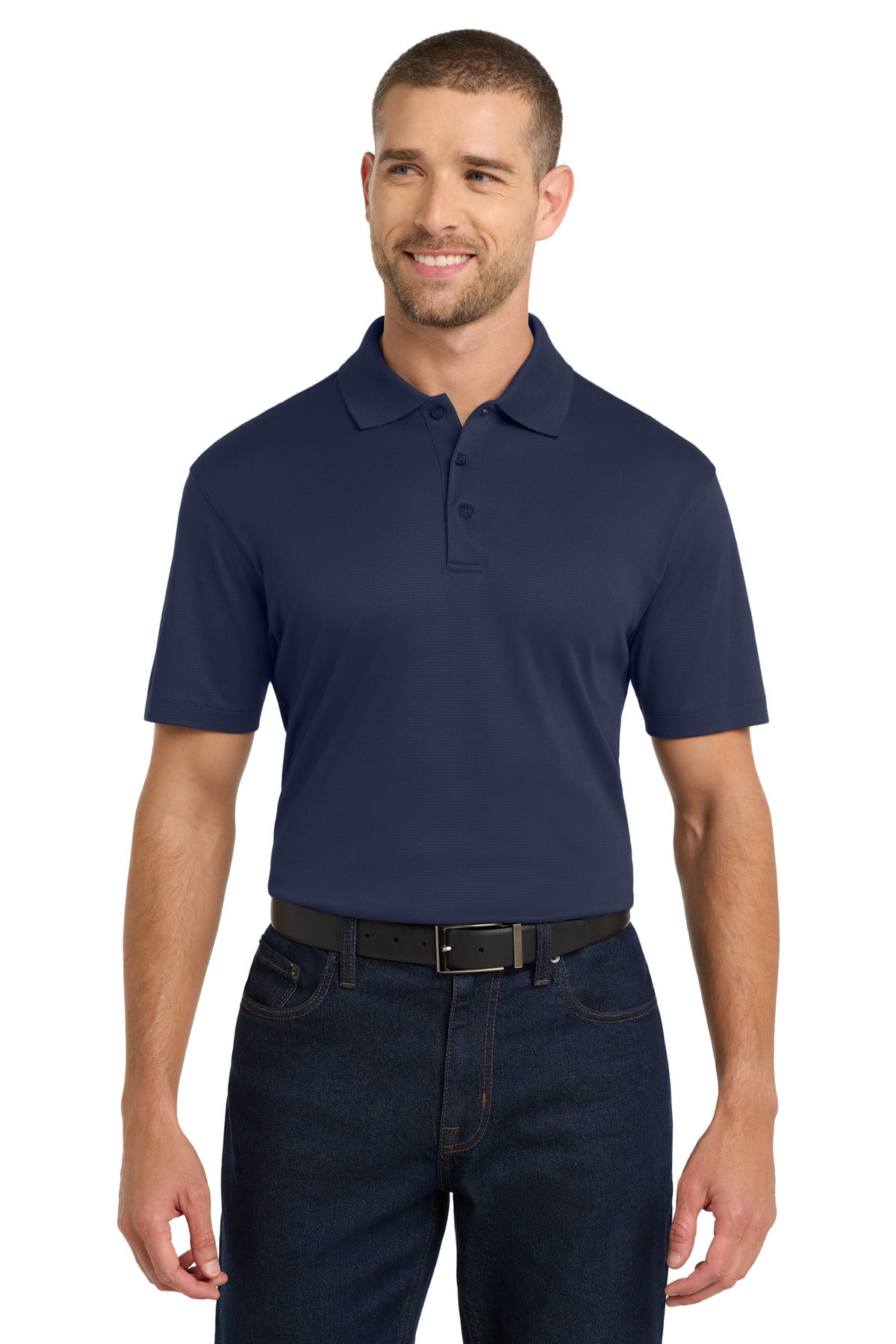 Custom Embroidery or DTF Print - Port Authority ®  Rapid Dry ™  Mesh Polo. K573