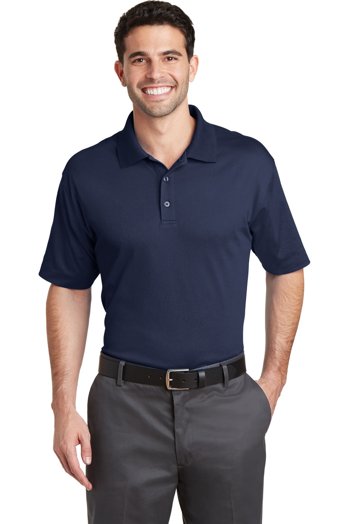 Custom Embroidered - Port Authority© Rapid Dry© Mesh Polo. K573