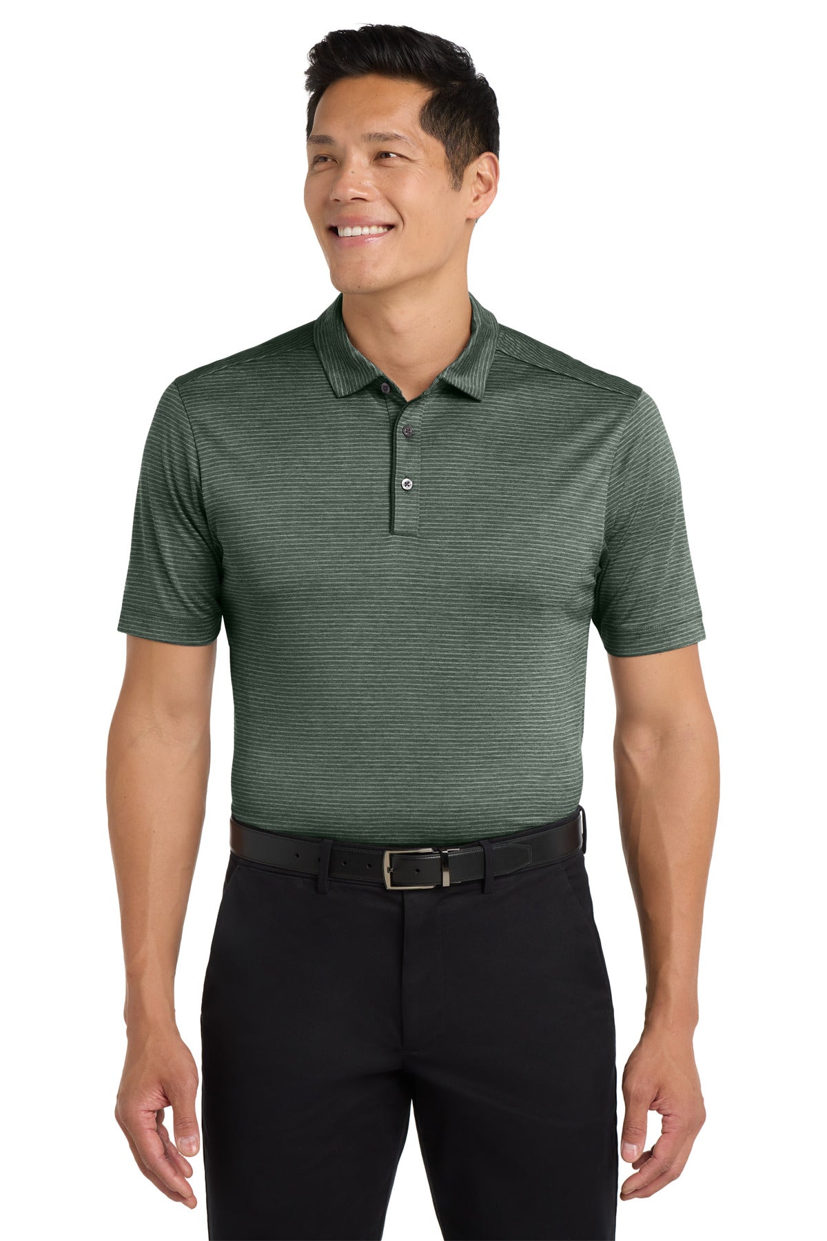 Custom Embroidery or DTF Print - Port Authority  ®  Shadow Stripe Polo. K585