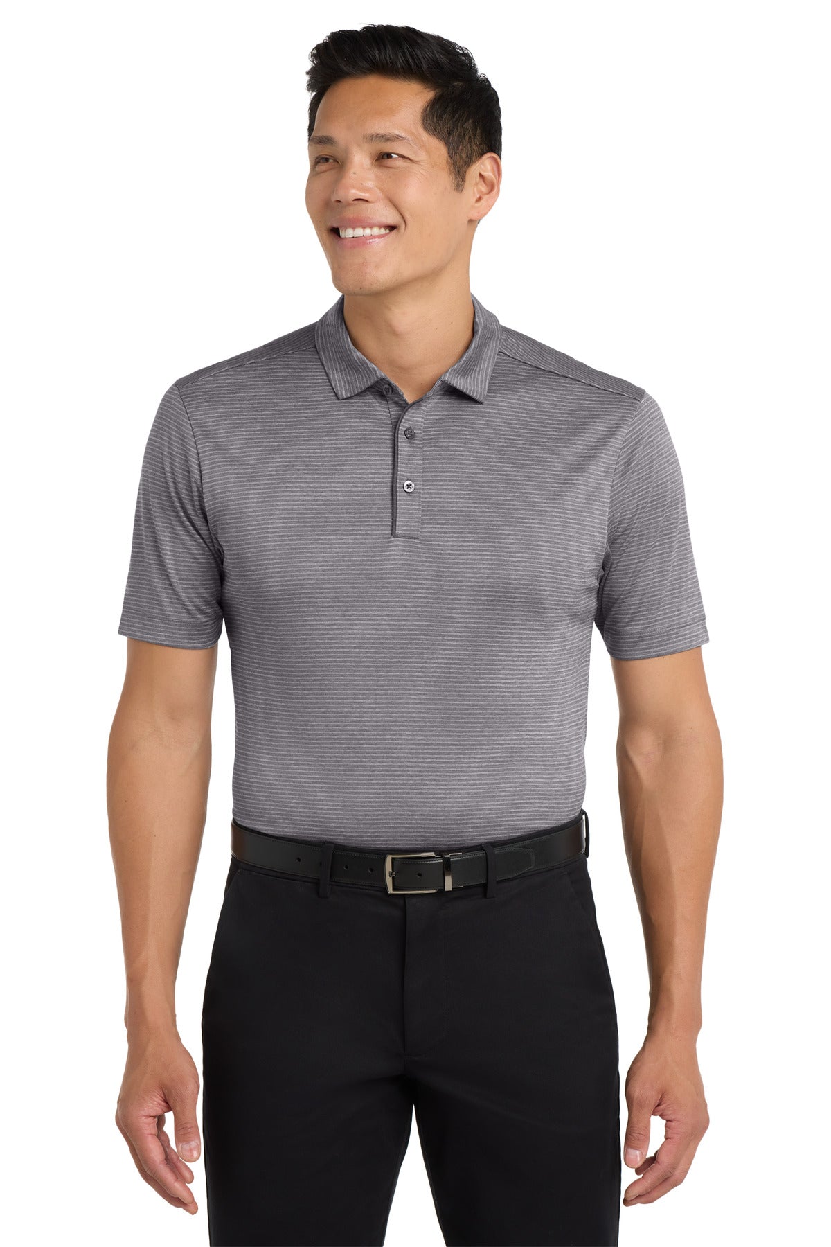 Custom Embroidery or DTF Print - Port Authority  ®  Shadow Stripe Polo. K585