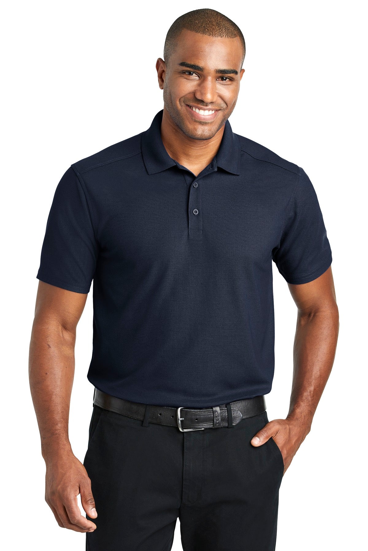 Custom Embroidered - Port Authority © EZPerformance © Pique Polo. K600