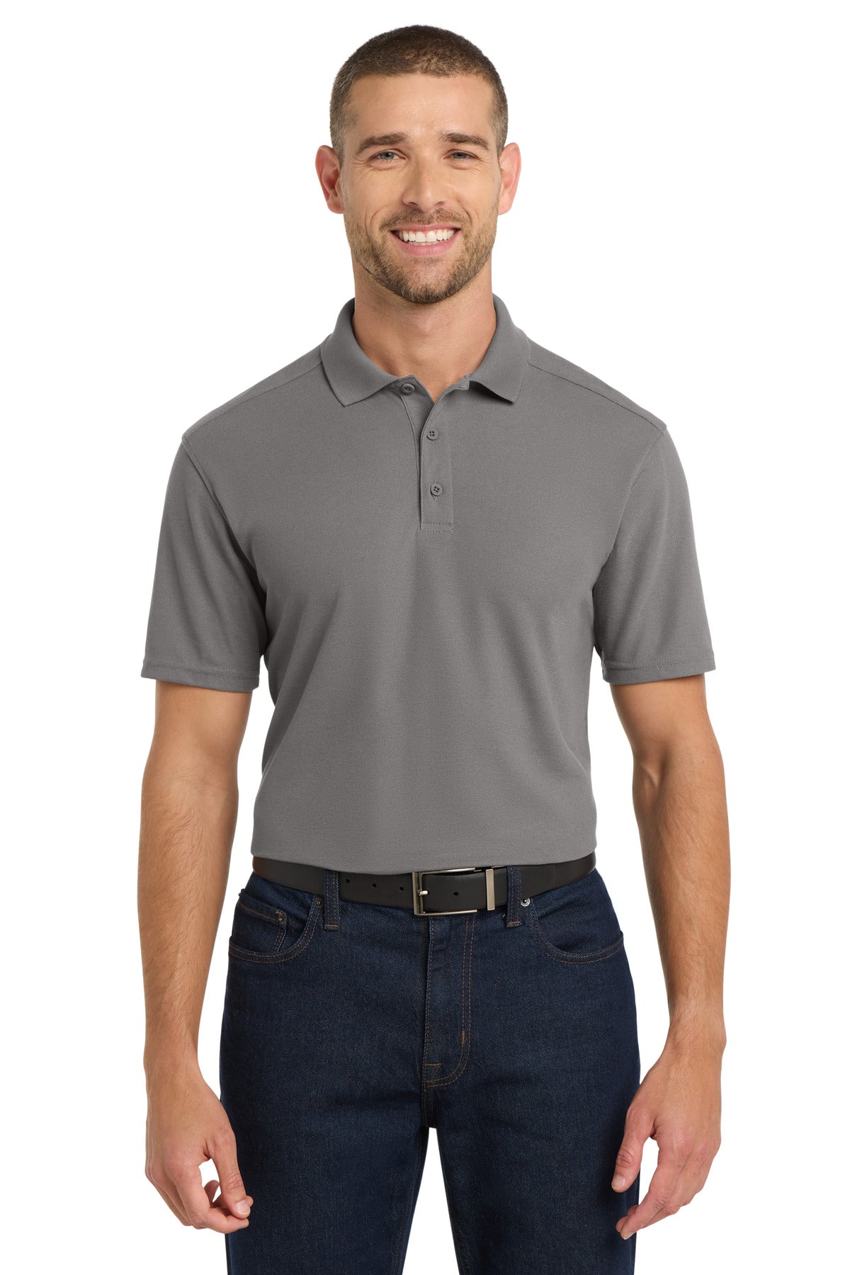 Custom Embroidery or DTF Print - Port Authority  ®  EZPerformance  ™  Pique Polo. K600