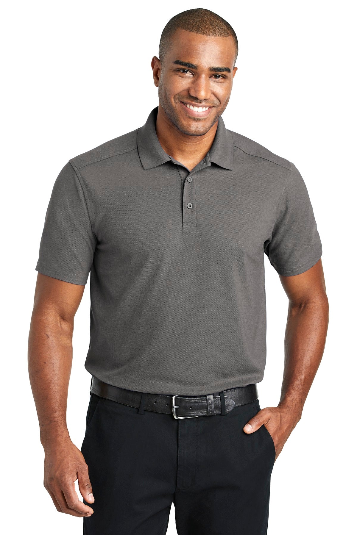 Custom Embroidered - Port Authority © EZPerformance © Pique Polo. K600