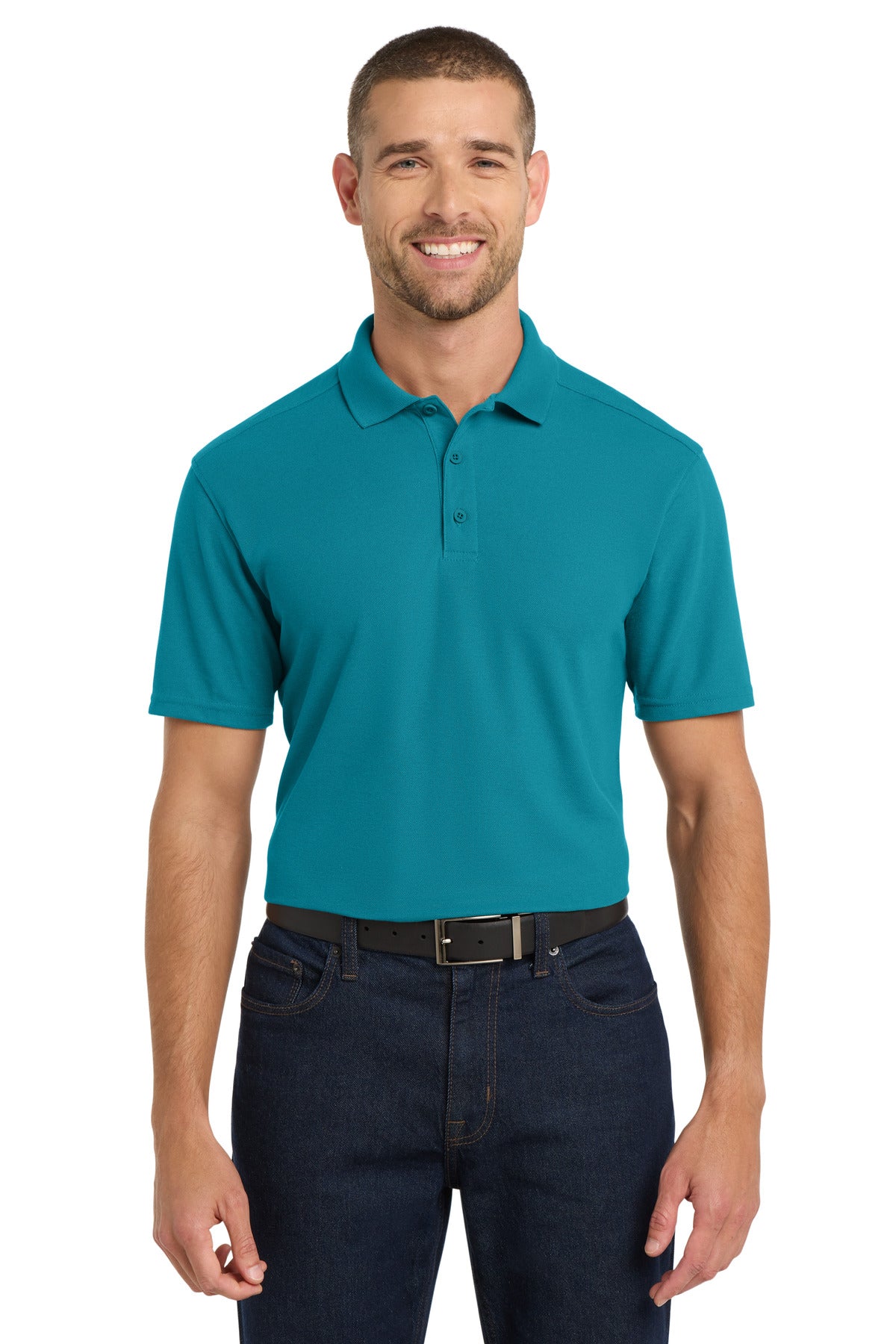 Custom Embroidery or DTF Print - Port Authority  ®  EZPerformance  ™  Pique Polo. K600