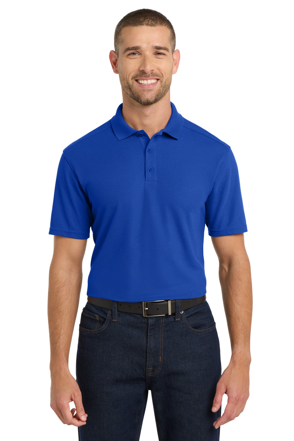 Custom Embroidery or DTF Print - Port Authority  ®  EZPerformance  ™  Pique Polo. K600