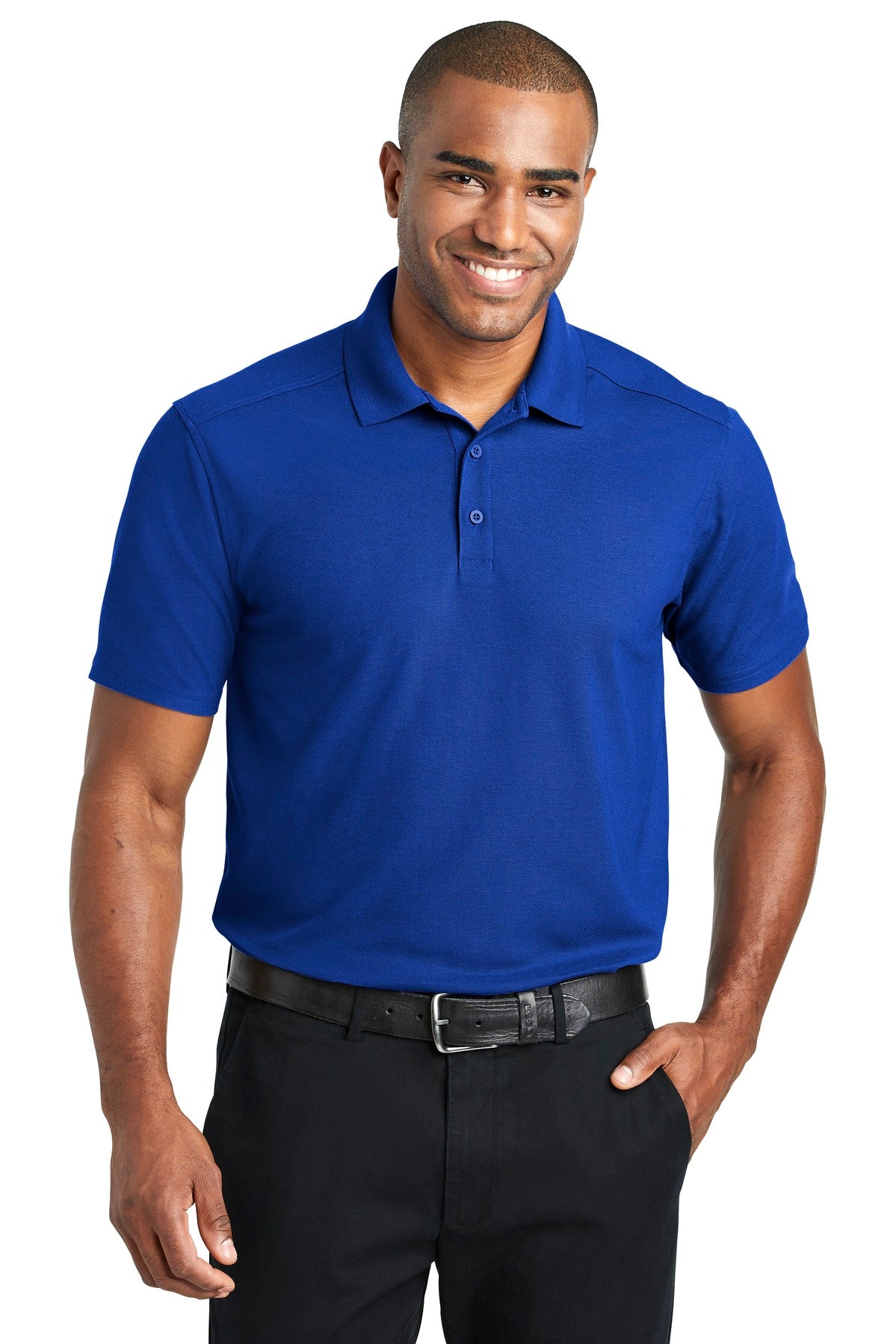 Custom Embroidered - Port Authority © EZPerformance © Pique Polo. K600
