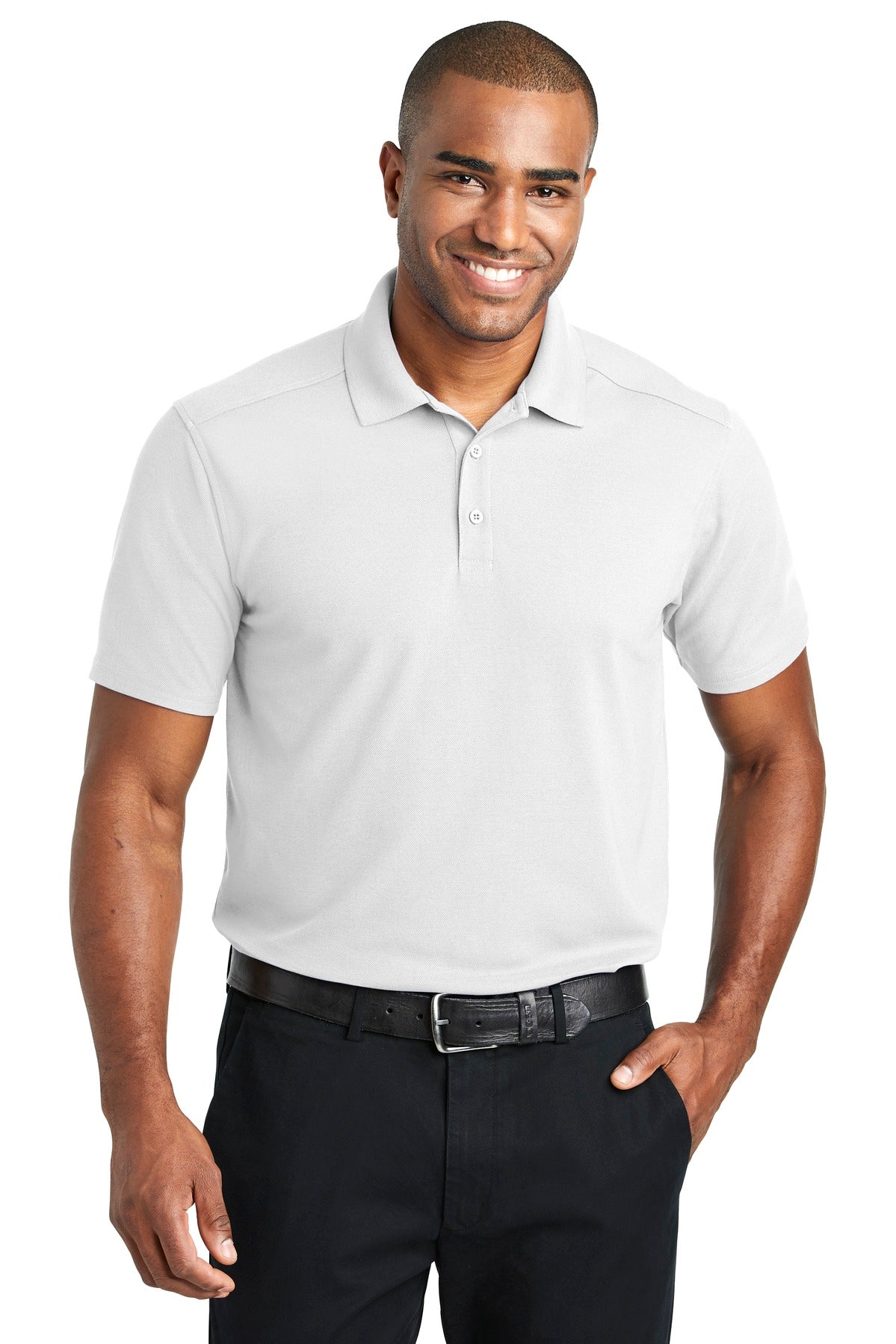 Custom Embroidered - Port Authority © EZPerformance © Pique Polo. K600