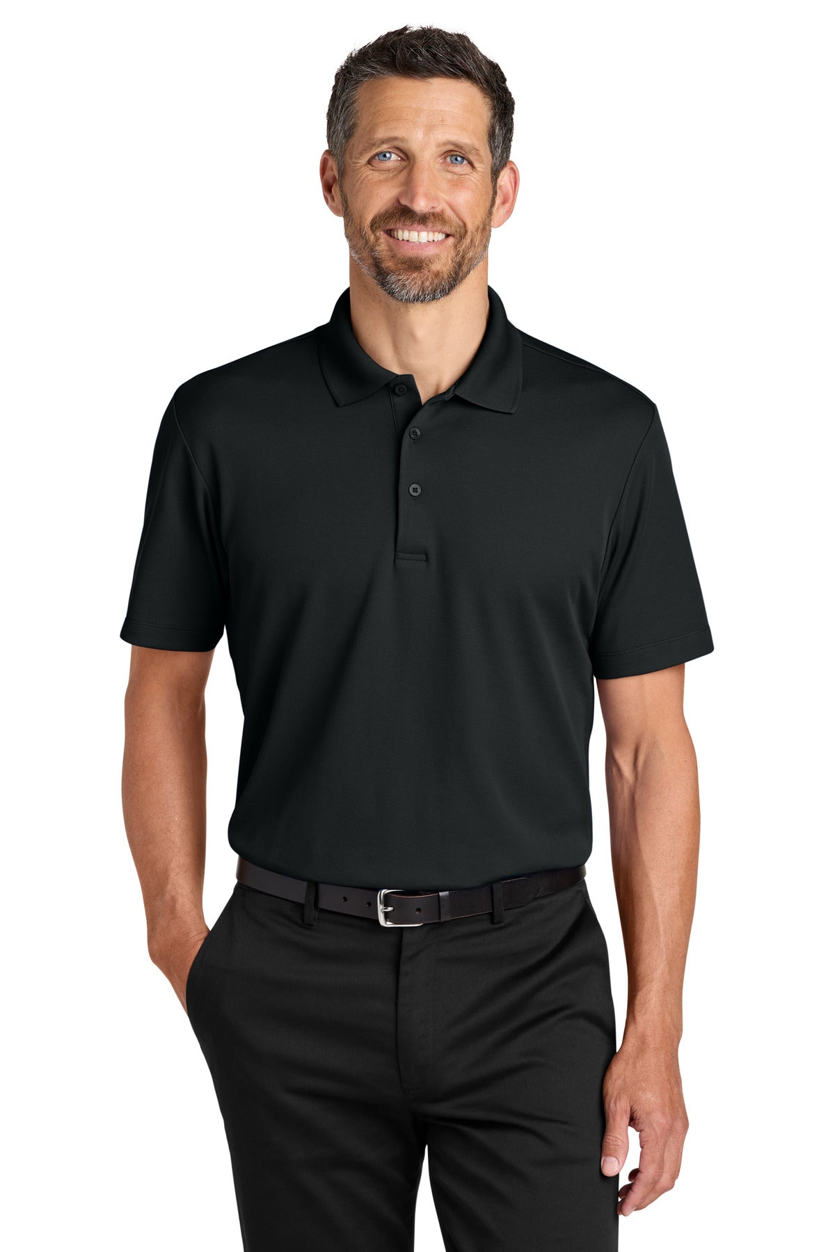Custom Embroidery or DTF Print - Port Authority ®  Plaited Pique Polo K620