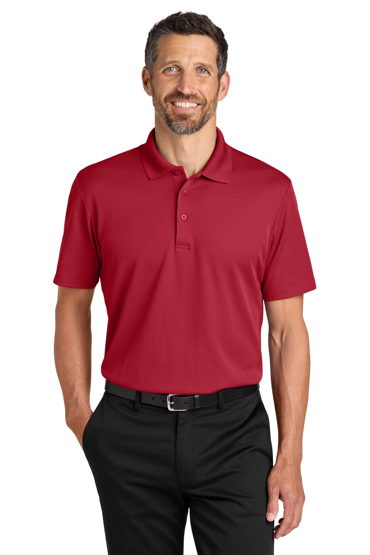 Custom Embroidery or DTF Print - Port Authority ®  Plaited Pique Polo K620