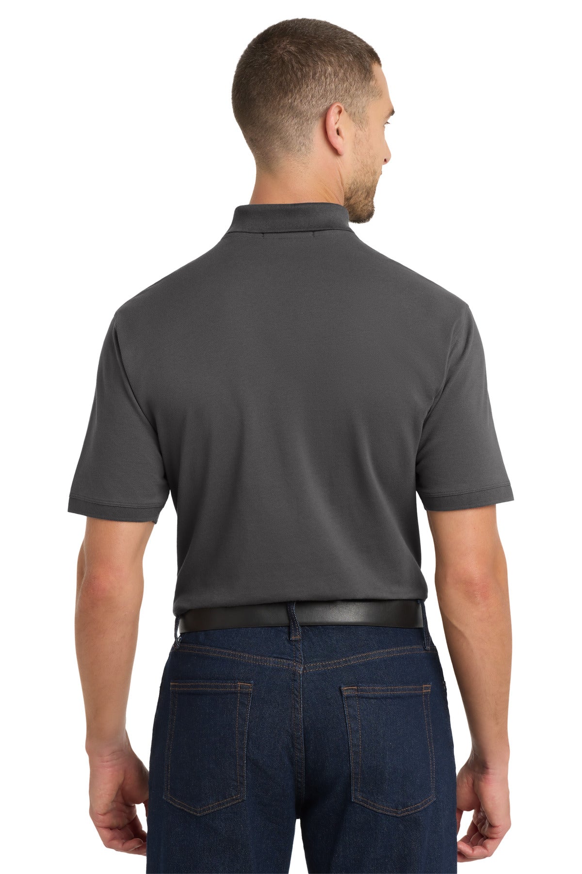 Custom Embroidery or DTF Print - Port Authority ®  EZCotton ®  Polo. K8000