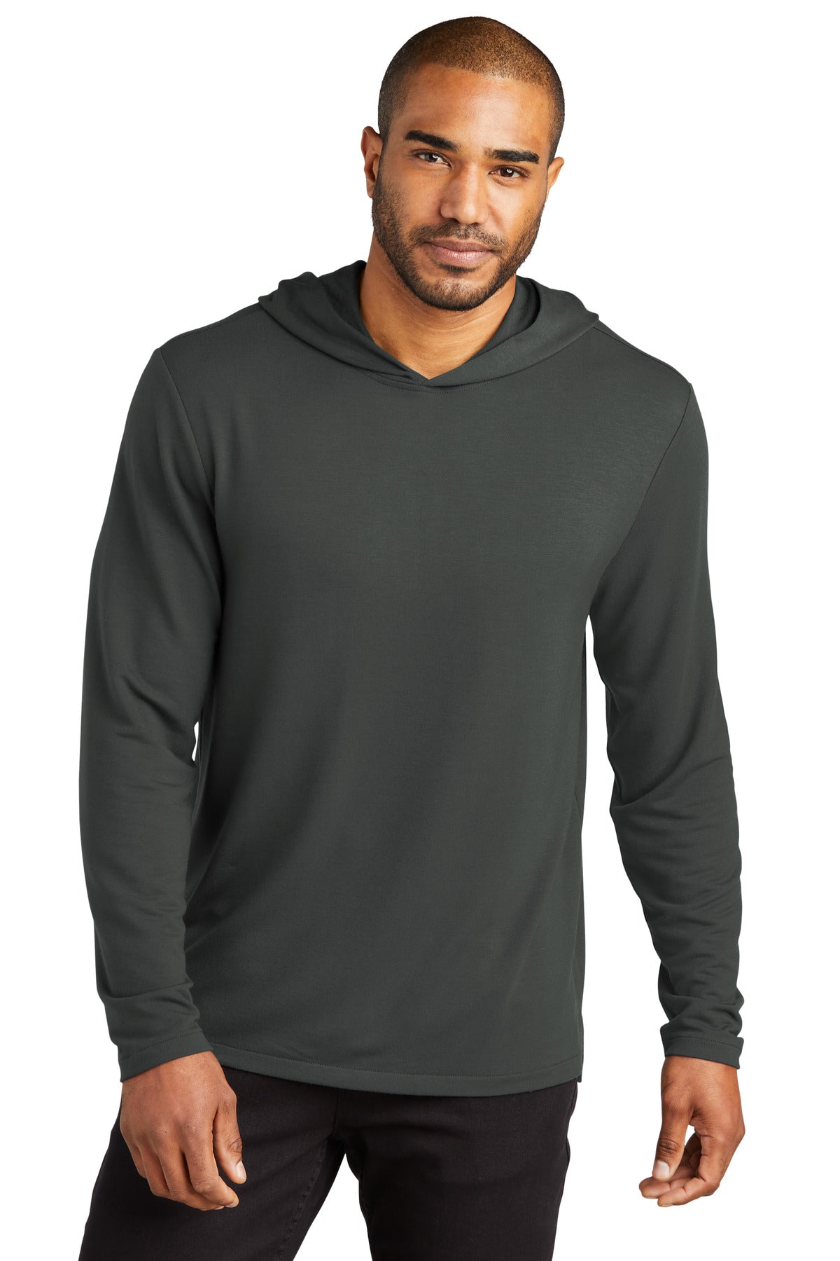 Custom Embroidered - Port Authority® Microterry Pullover Hoodie K826