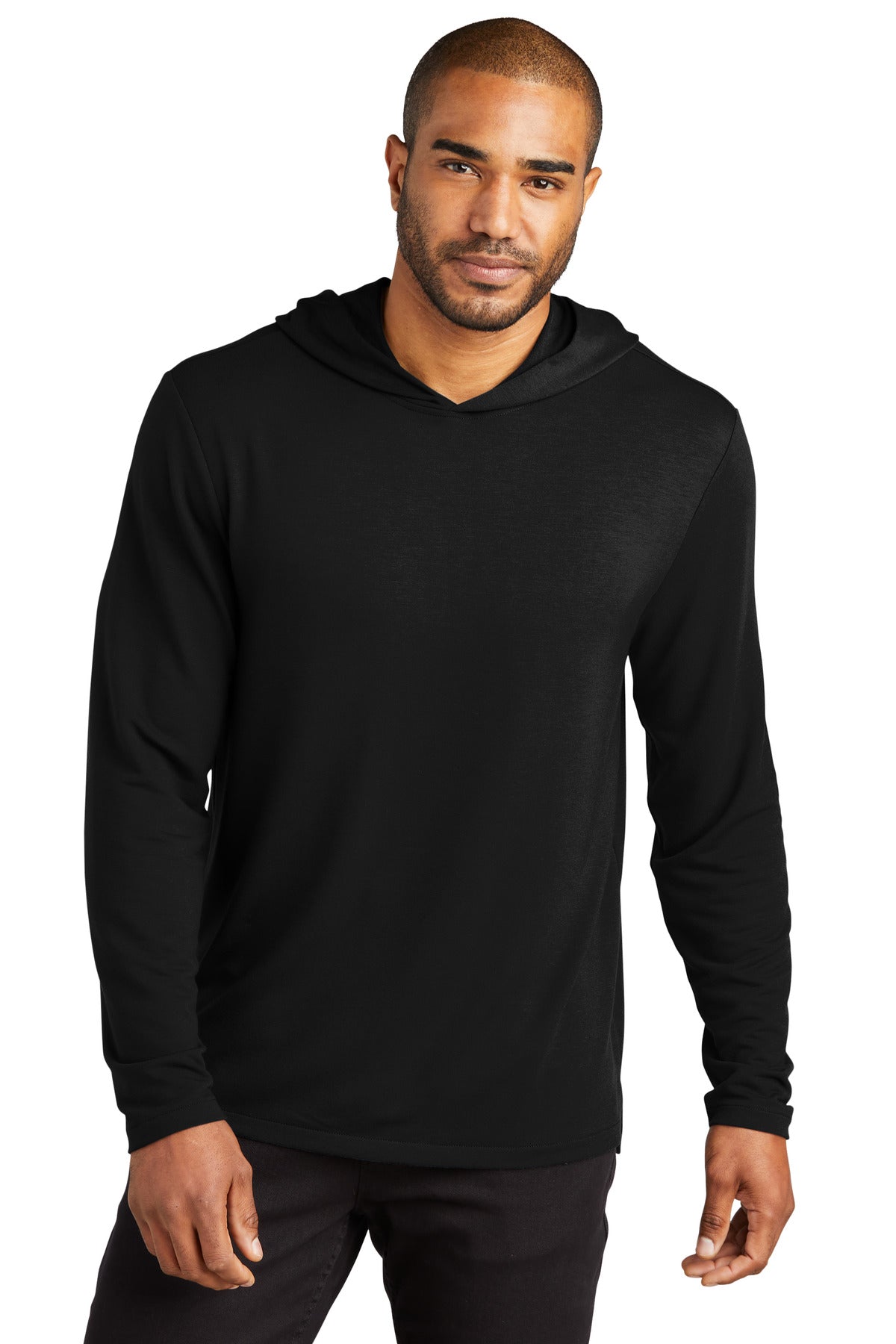 Custom Embroidered - Port Authority® Microterry Pullover Hoodie K826