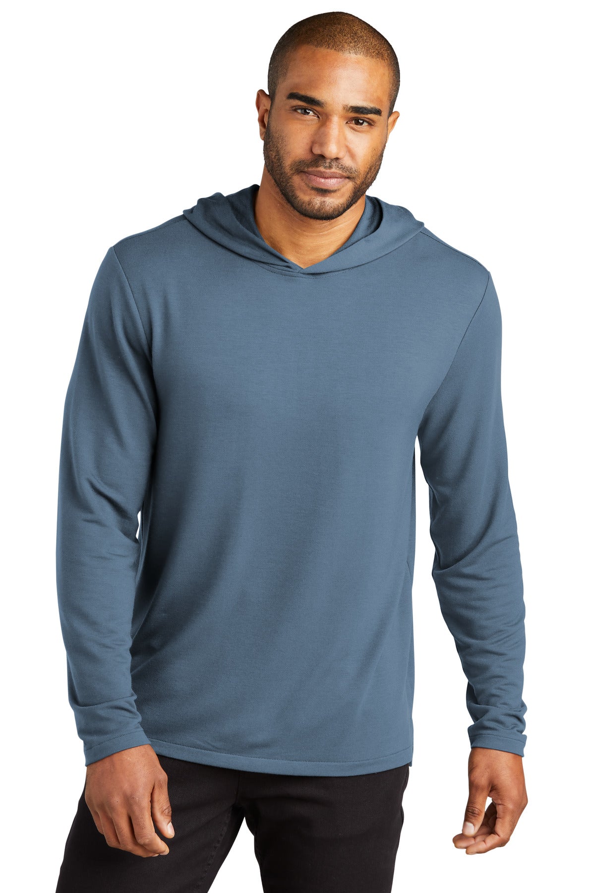 Custom Embroidered - Port Authority® Microterry Pullover Hoodie K826