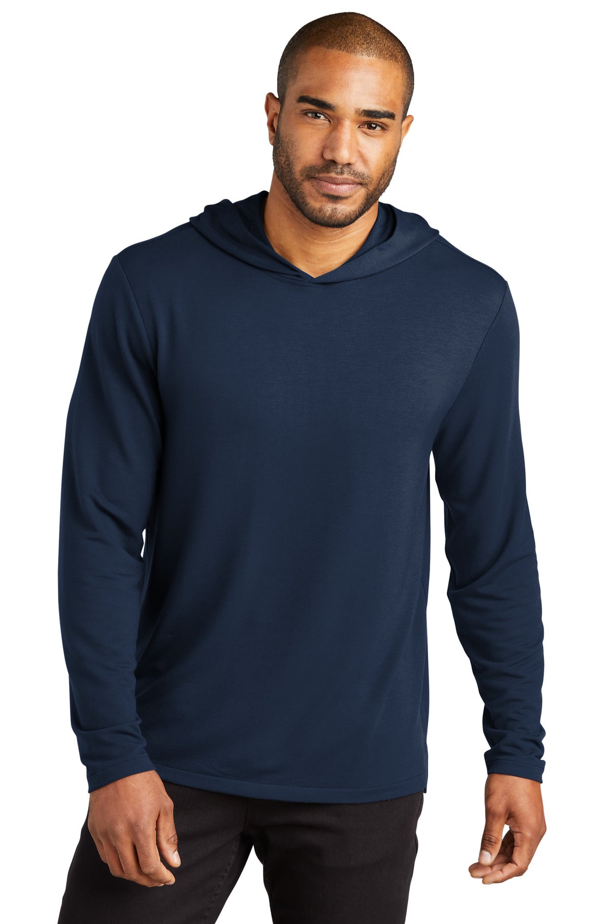 Custom Embroidered - Port Authority® Microterry Pullover Hoodie K826
