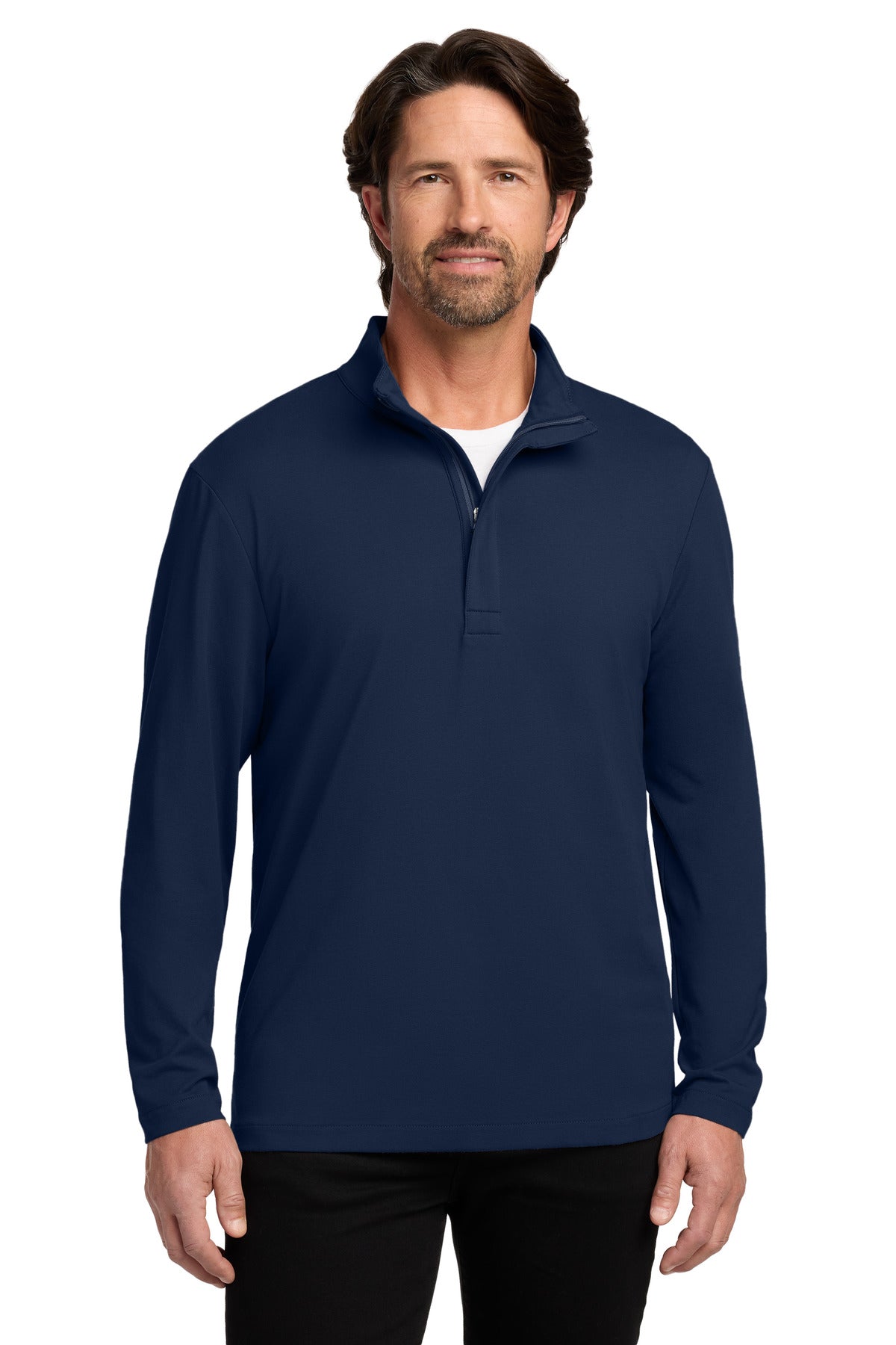 Custom Embroidery or DTF Print - Port Authority ®  Fairway Stretch 1/4-Zip K829