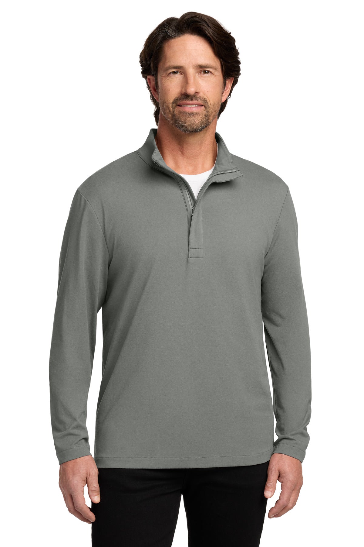 Custom Embroidery or DTF Print - Port Authority ®  Fairway Stretch 1/4-Zip K829