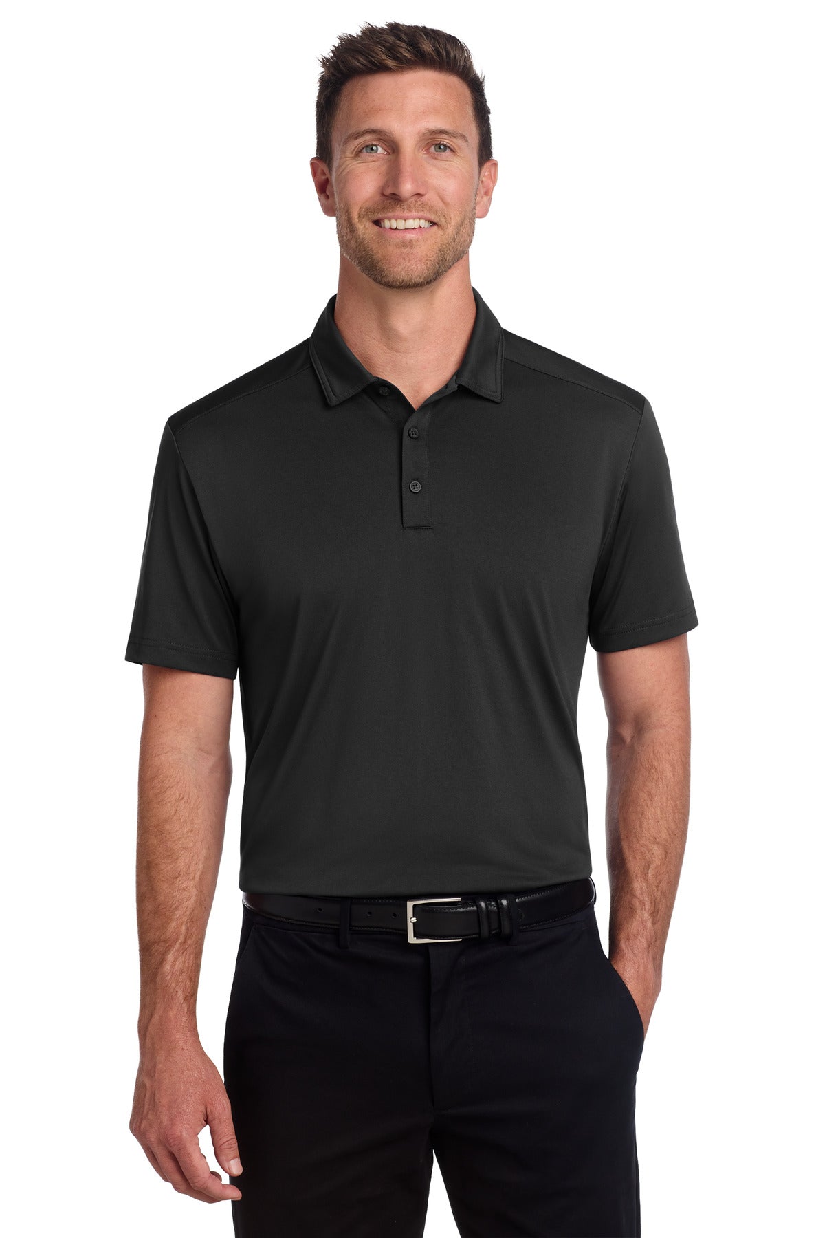 Custom Embroidery or DTF Print - Port Authority ®  C-FREE ®  Snag-Proof Polo K864
