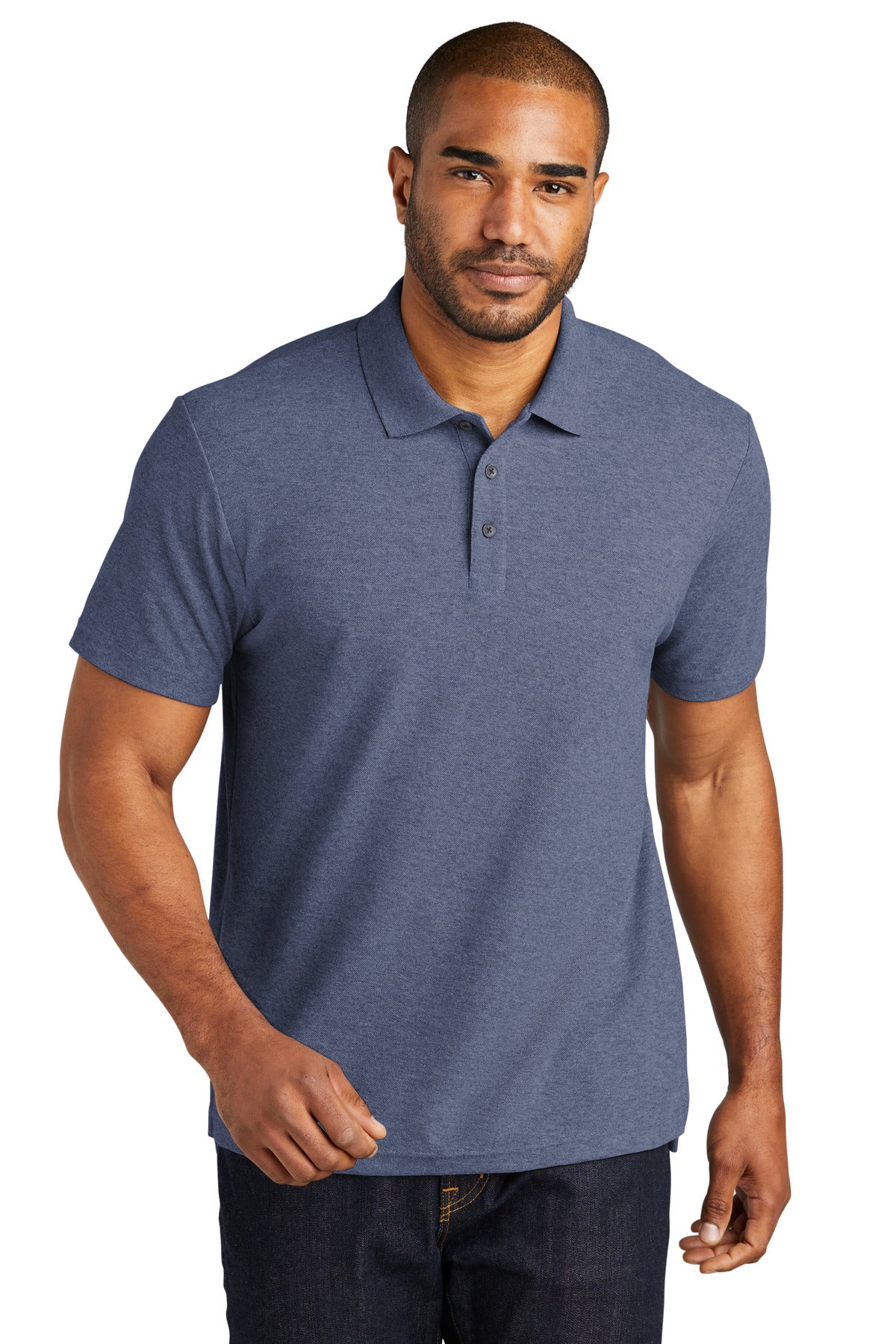 Custom Embroidered - Port Authority© C-FREE© Cotton Blend Pique Polo K867