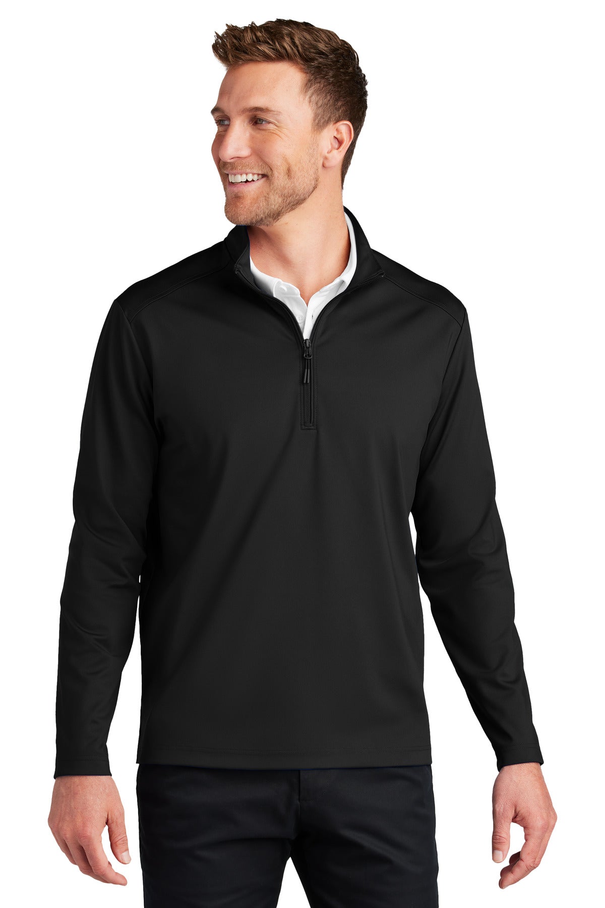 Custom Embroidery or DTF Print - Port Authority ®  C-FREE ®  Double Knit 1/4-Zip K880