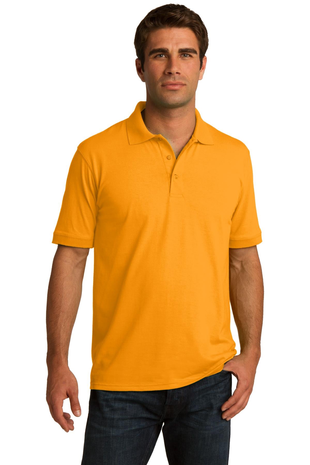 Custom Embroidered - Port & Company© Core Blend Jersey Knit Polo. KP55