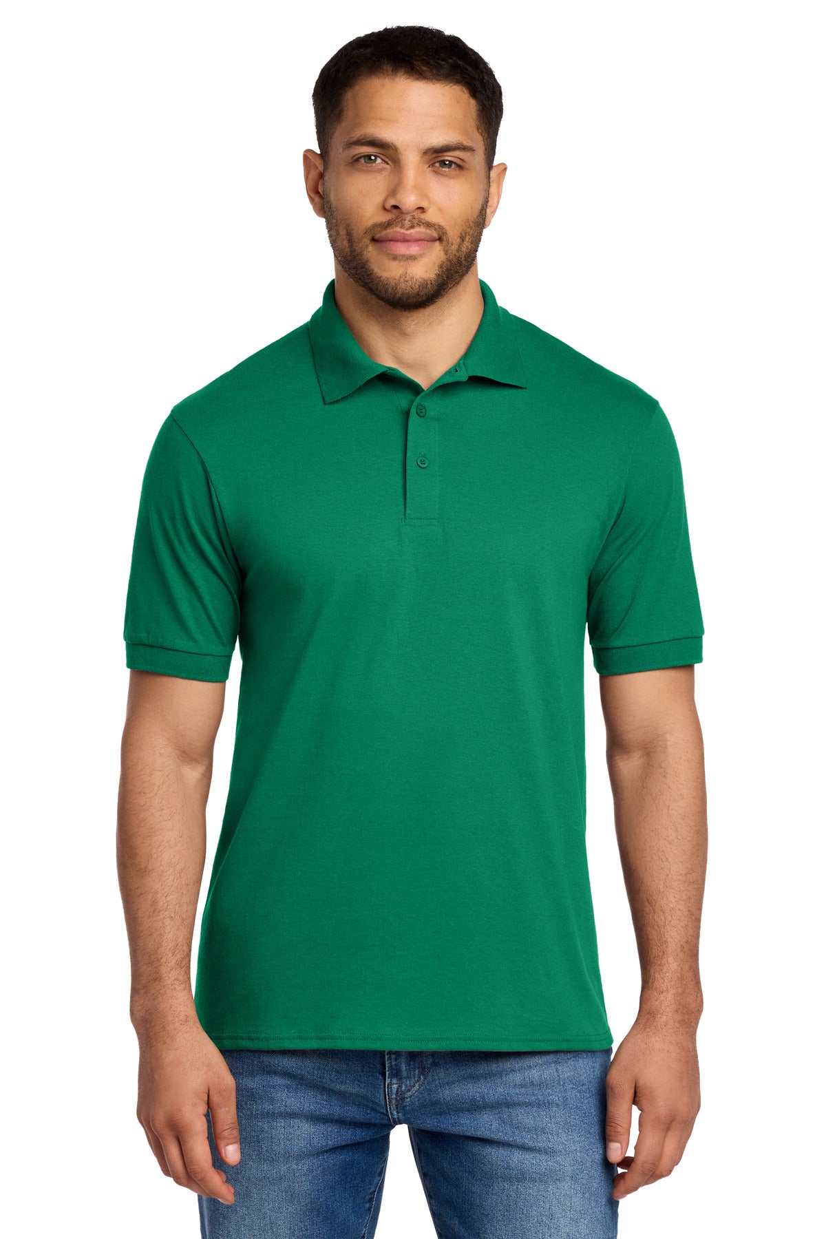 Custom Embroidery or DTF Print - Port & Co ®  Tall Core Blend Jersey Knit Polo. KP55T