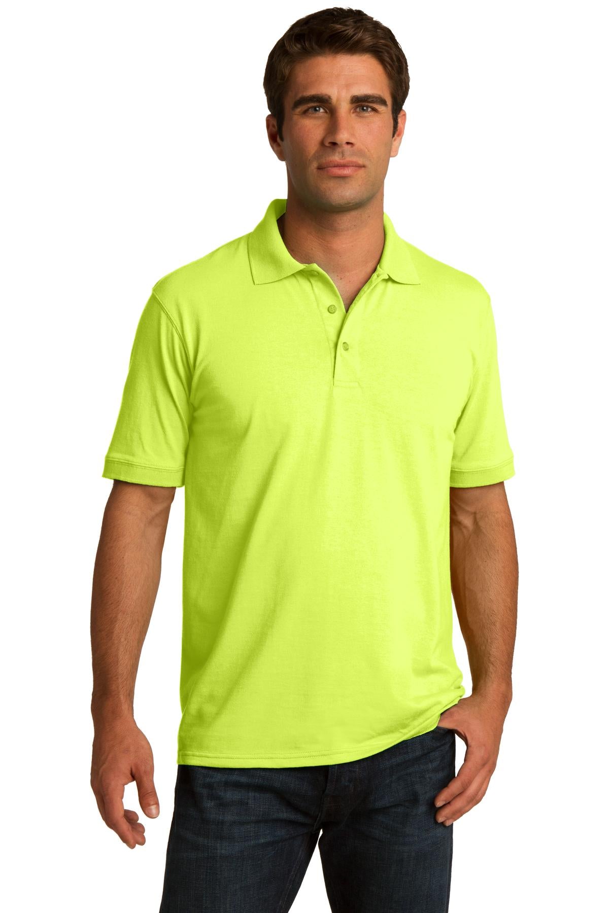 Custom Embroidered - Port & Company© Core Blend Jersey Knit Polo. KP55