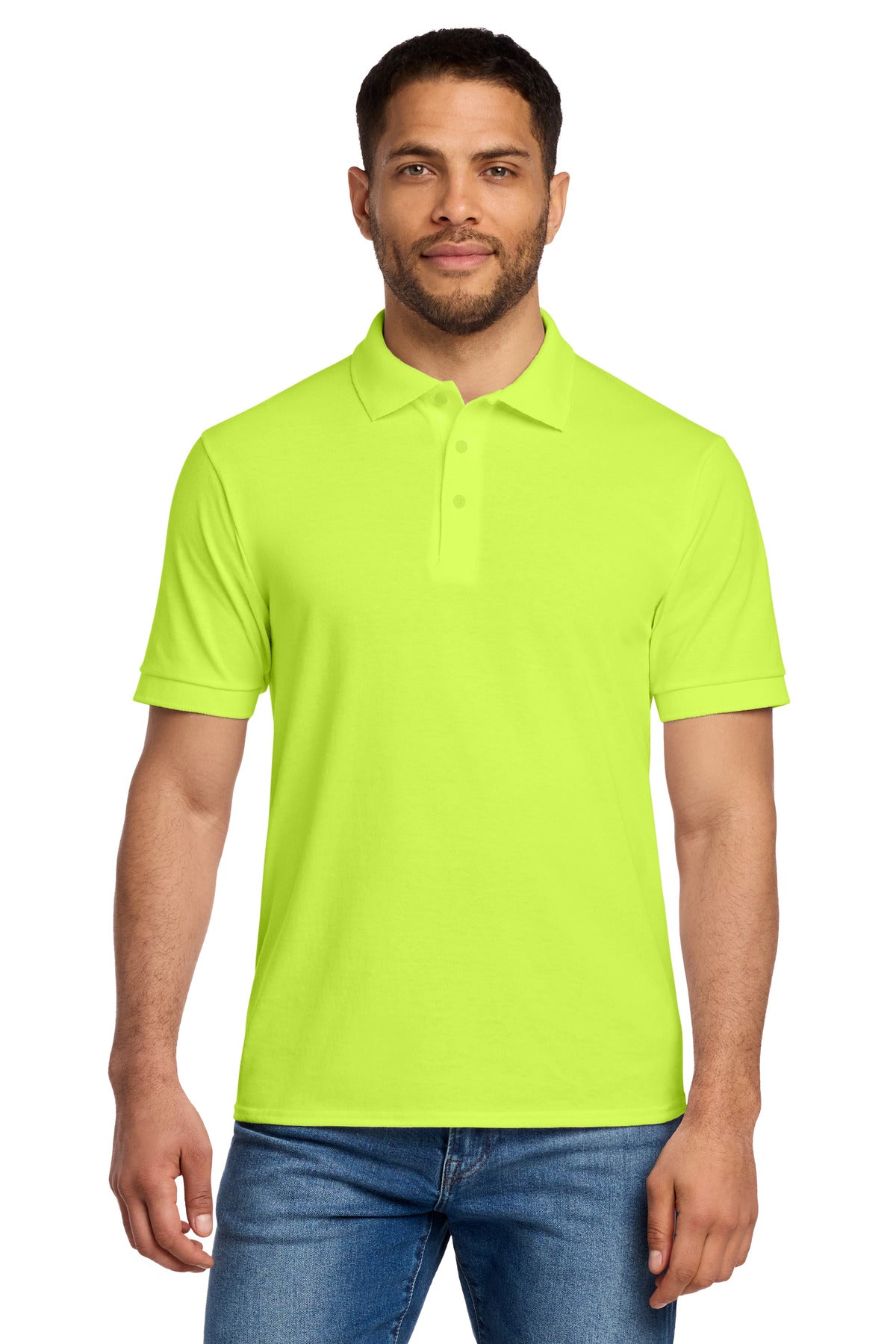 Custom Embroidery or DTF Print - Port & Co ®  Tall Core Blend Jersey Knit Polo. KP55T